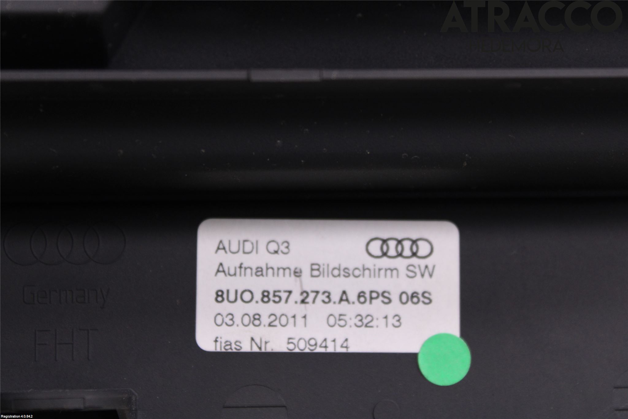 Audi Q3 8U 12-18 Multifunktionsdisplay