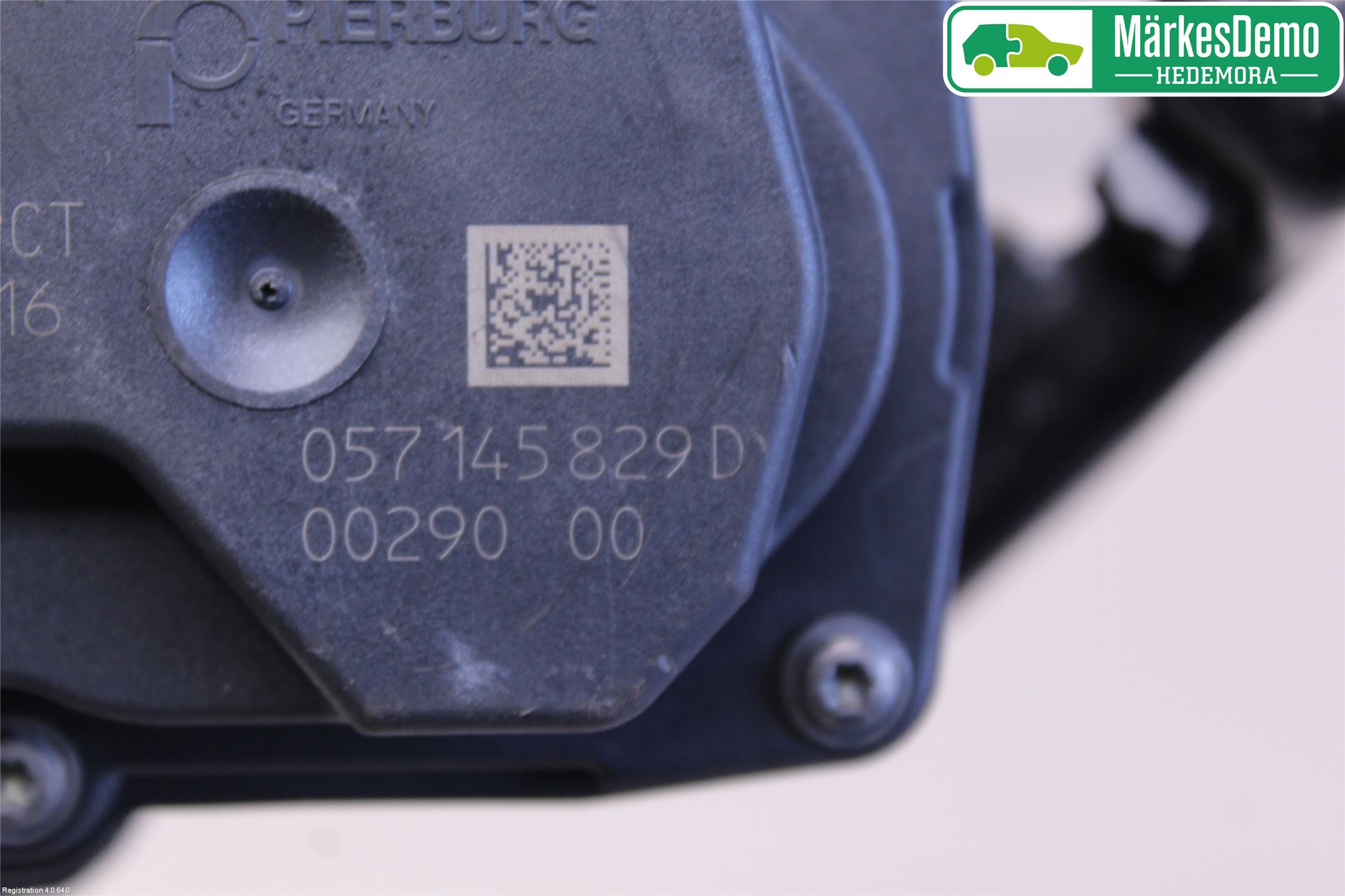 Porsche PANAMERA 09- Egr Ventil