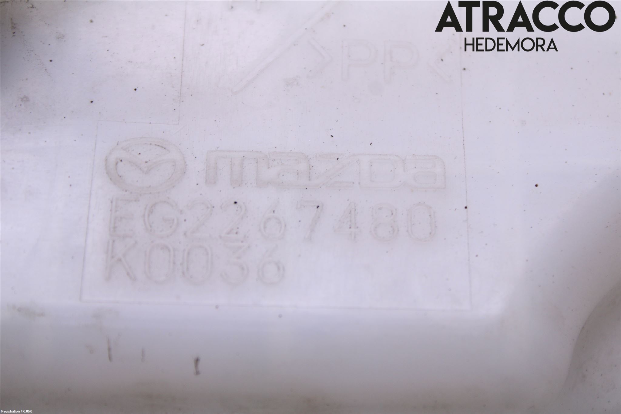 Mazda CX-9 Spolartank Vindruta-Strål