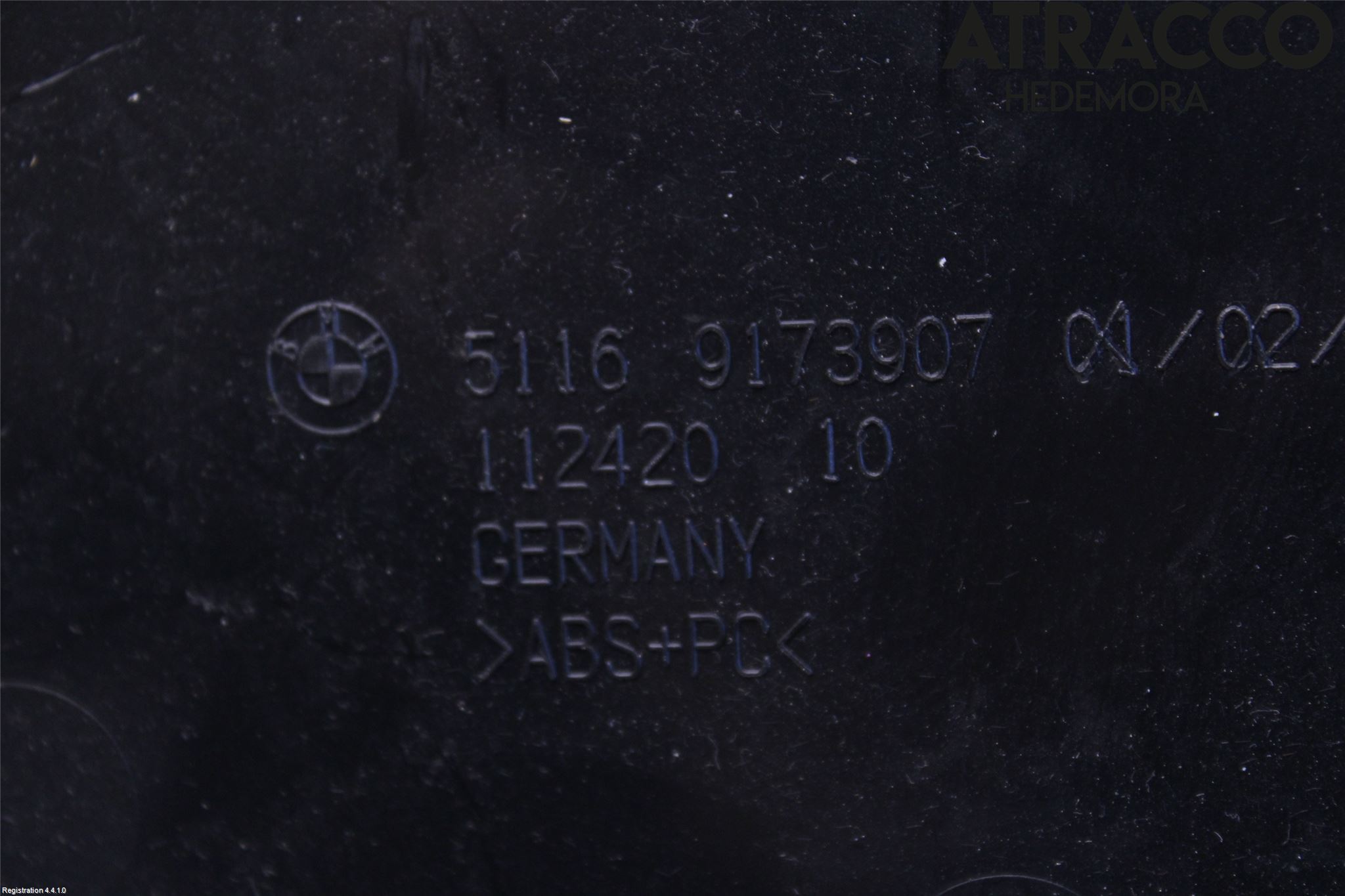 BMW 5 F10/F11/F18 09-17 Handskfack