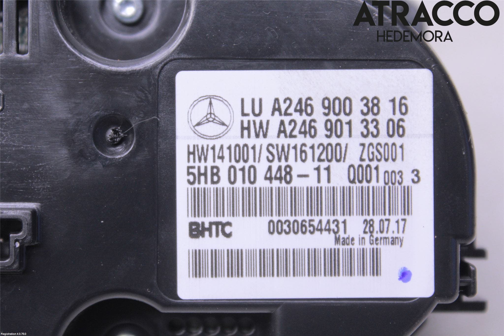 Mercedes-Benz MB CLA-KLASS (C117/X117) 13-19 Ac Styrenhet Ac Manöveren