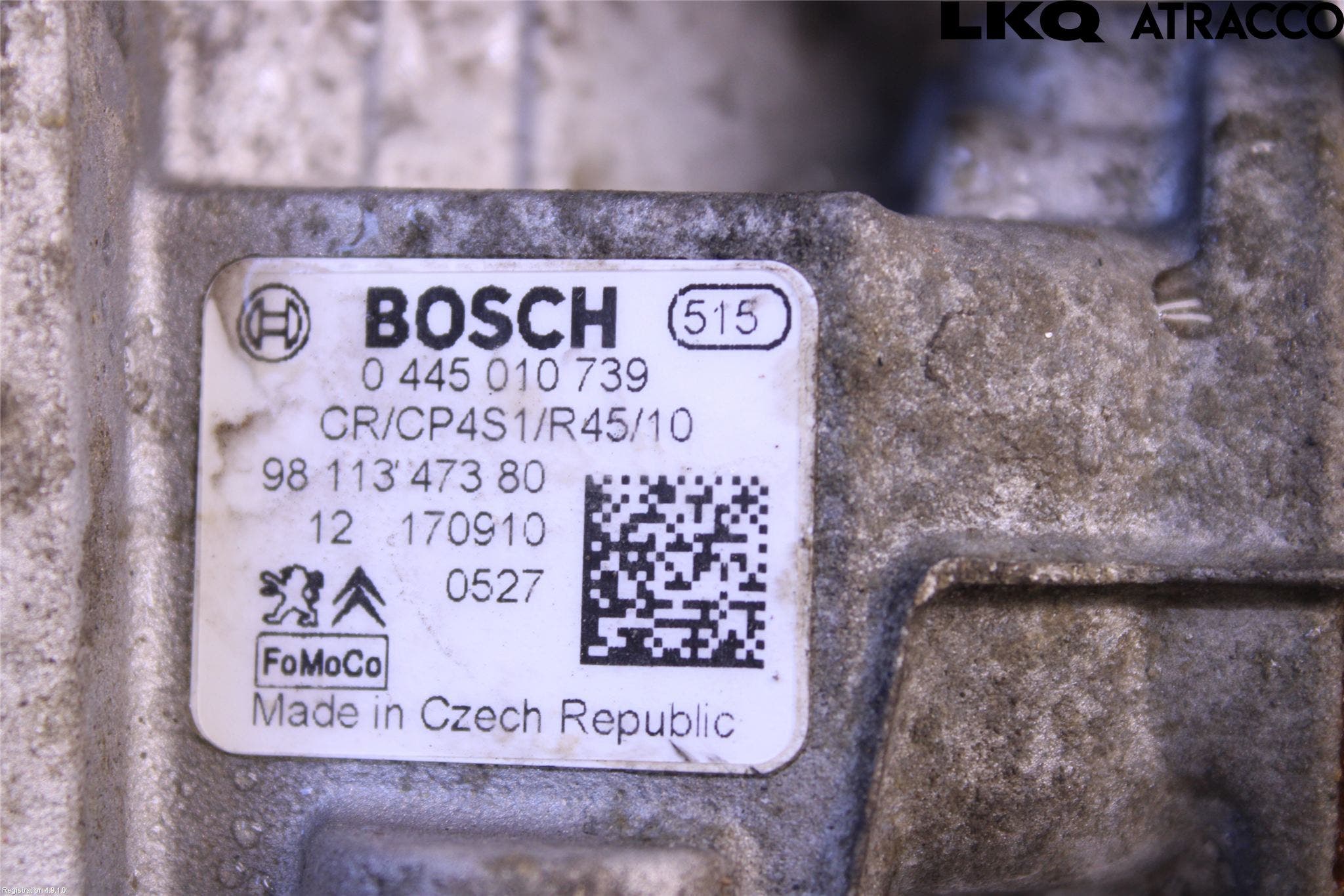 Citroen JUMPY/E-JUMPY 16- Bränsle Insppump Diesel