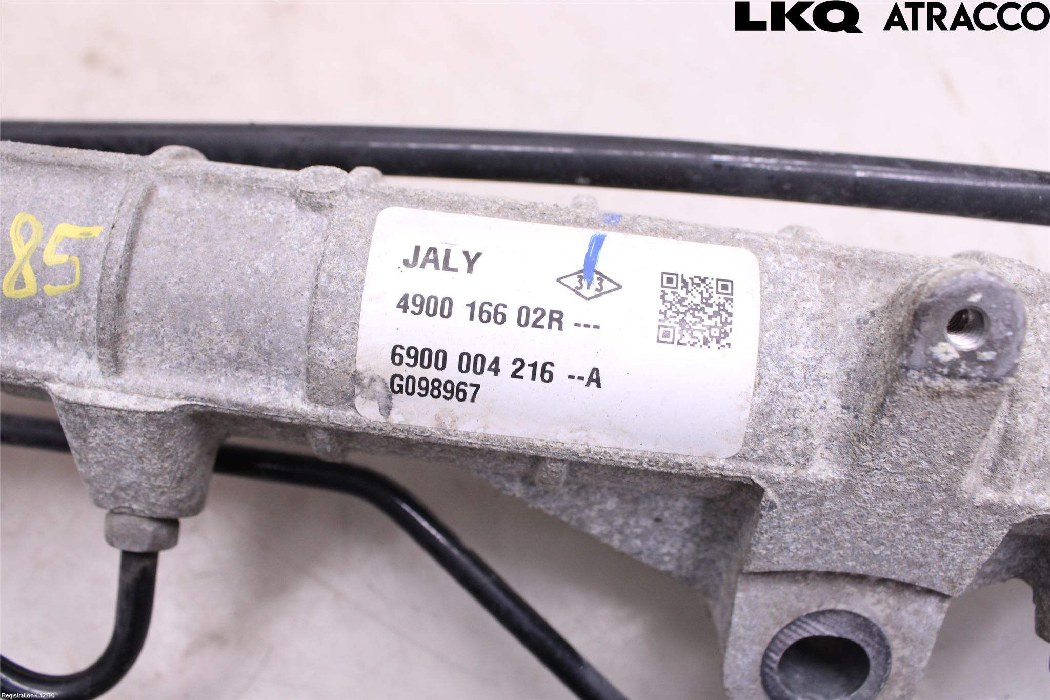 Dacia LOGAN MCV/STEPWAY Styrväxel Servo -Snäcka