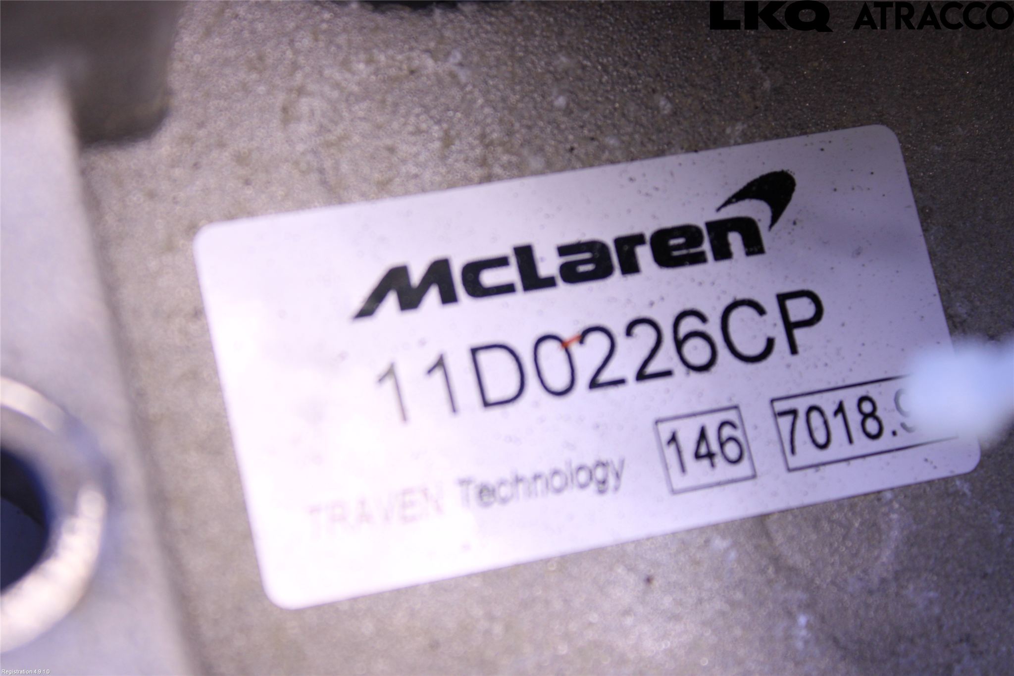McLAREN Rattaxelagg Justerbart