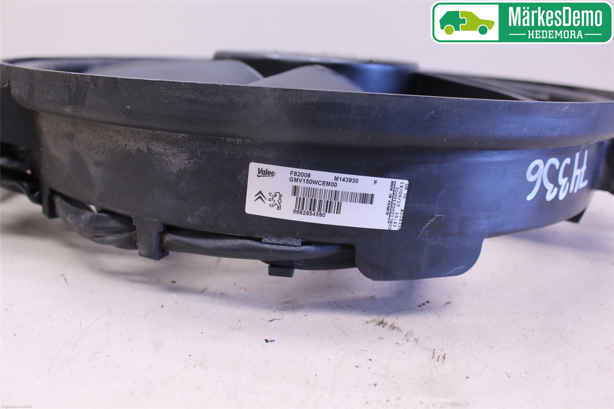 Citroen C5 08-17 Kylfläkt El