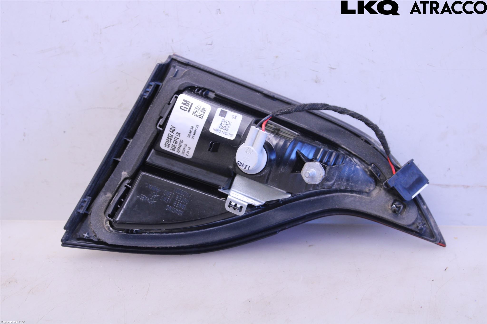 Opel ZAFIRA C 12-19 Bakljus Lucka Vä