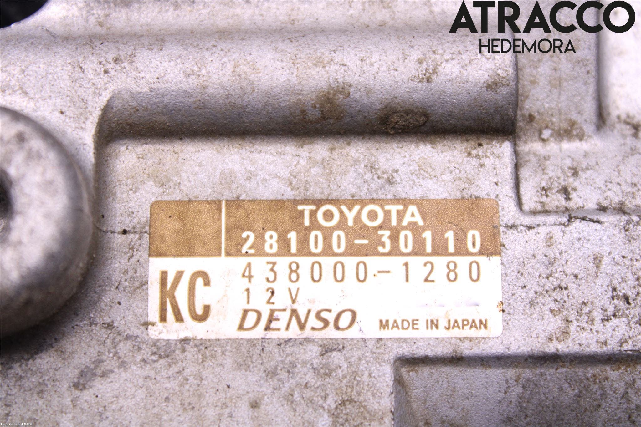 Toyota HILUX 16- Startmotor Diesel