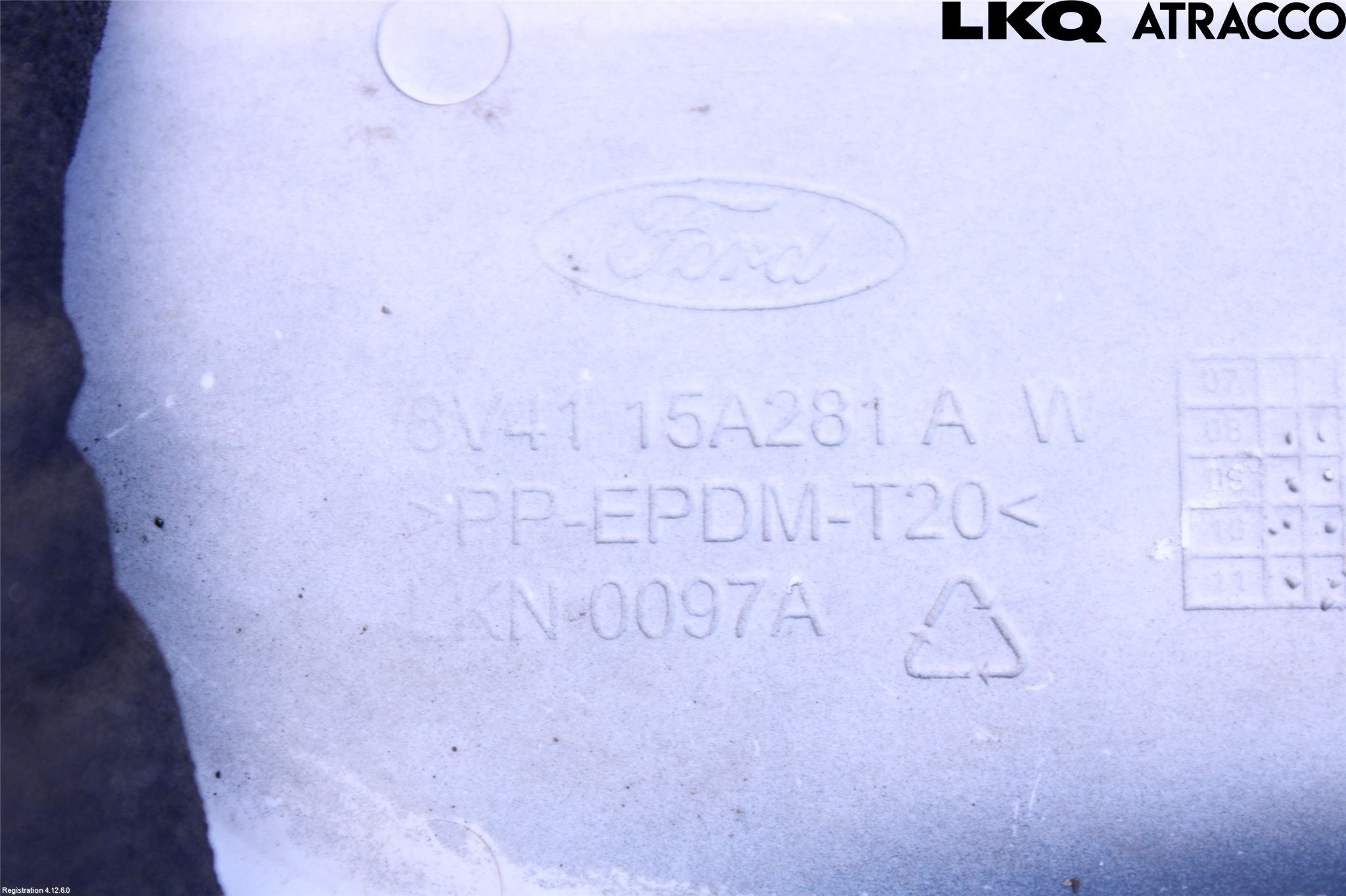 Ford KUGA 08-12 Stötfångardel Fram Hö