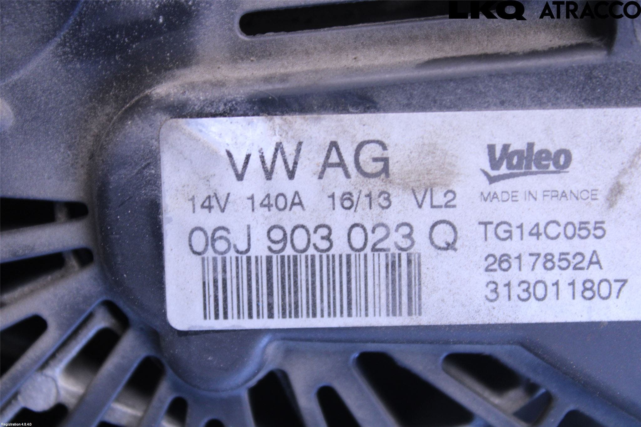 Volkswagen VW PASSAT 11-14 Generator
