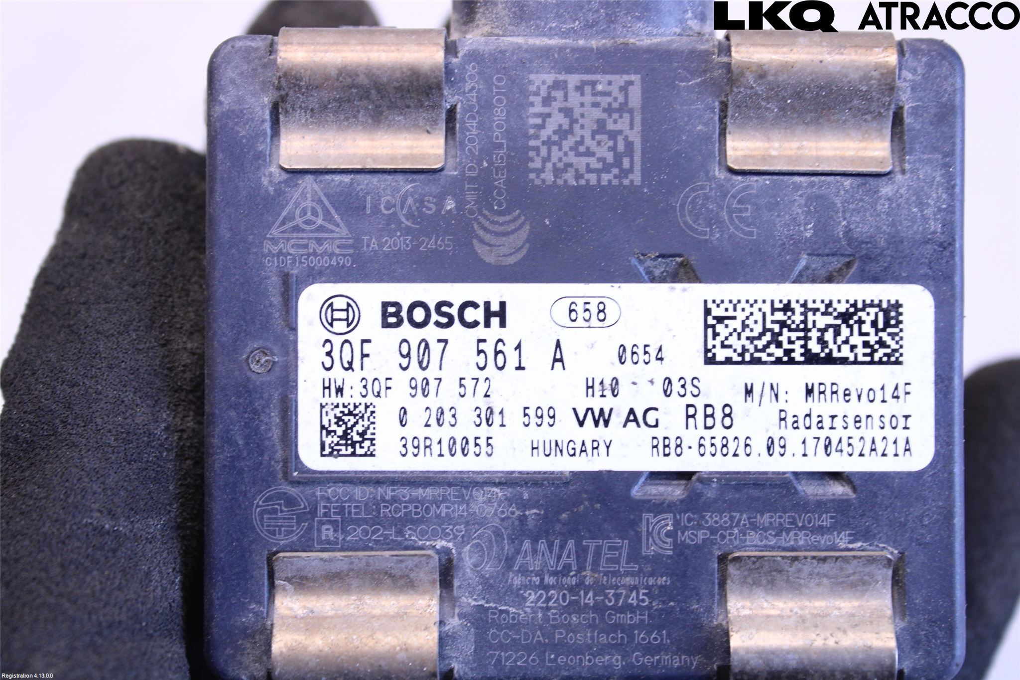 Volkswagen VW GOLF / E-GOLF VII 13-20 Sensor Adaptiv Farthållare