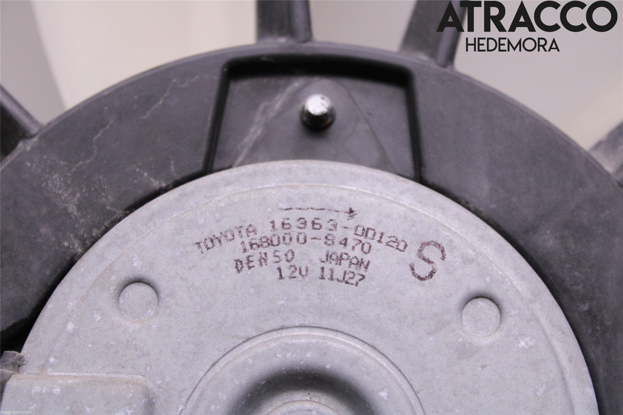 Toyota AURIS 07-09 Kylfläkt El