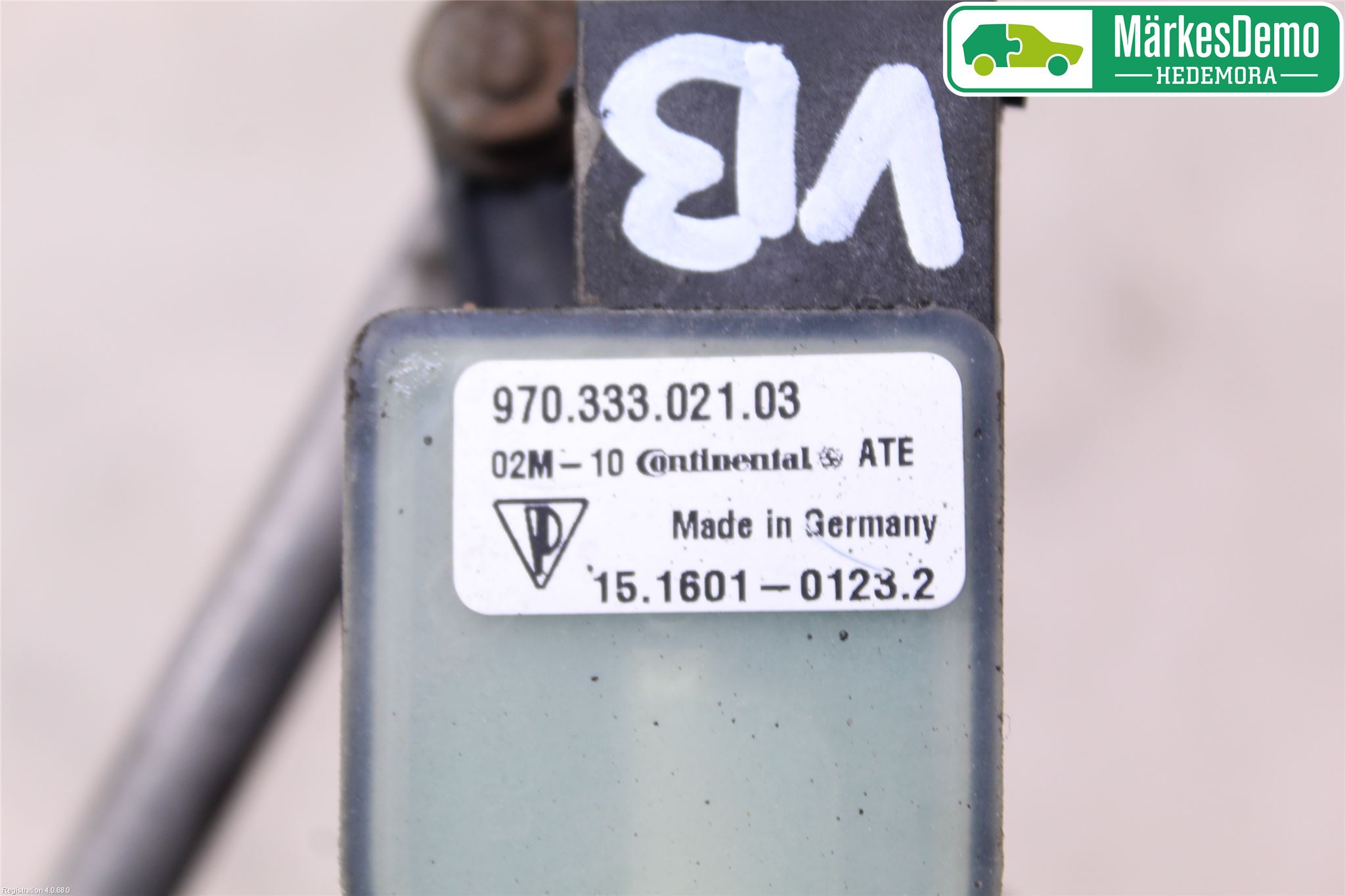 Porsche PANAMERA 09- Lastavkänningsdon