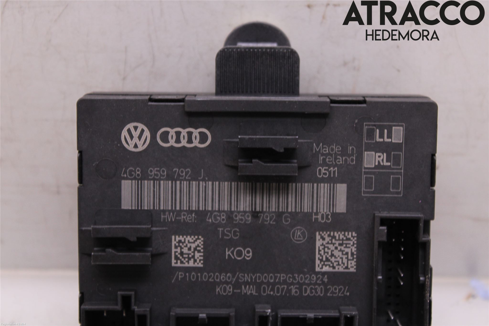 Audi A6/S6 4G 11-18 Styrenhet Dörr