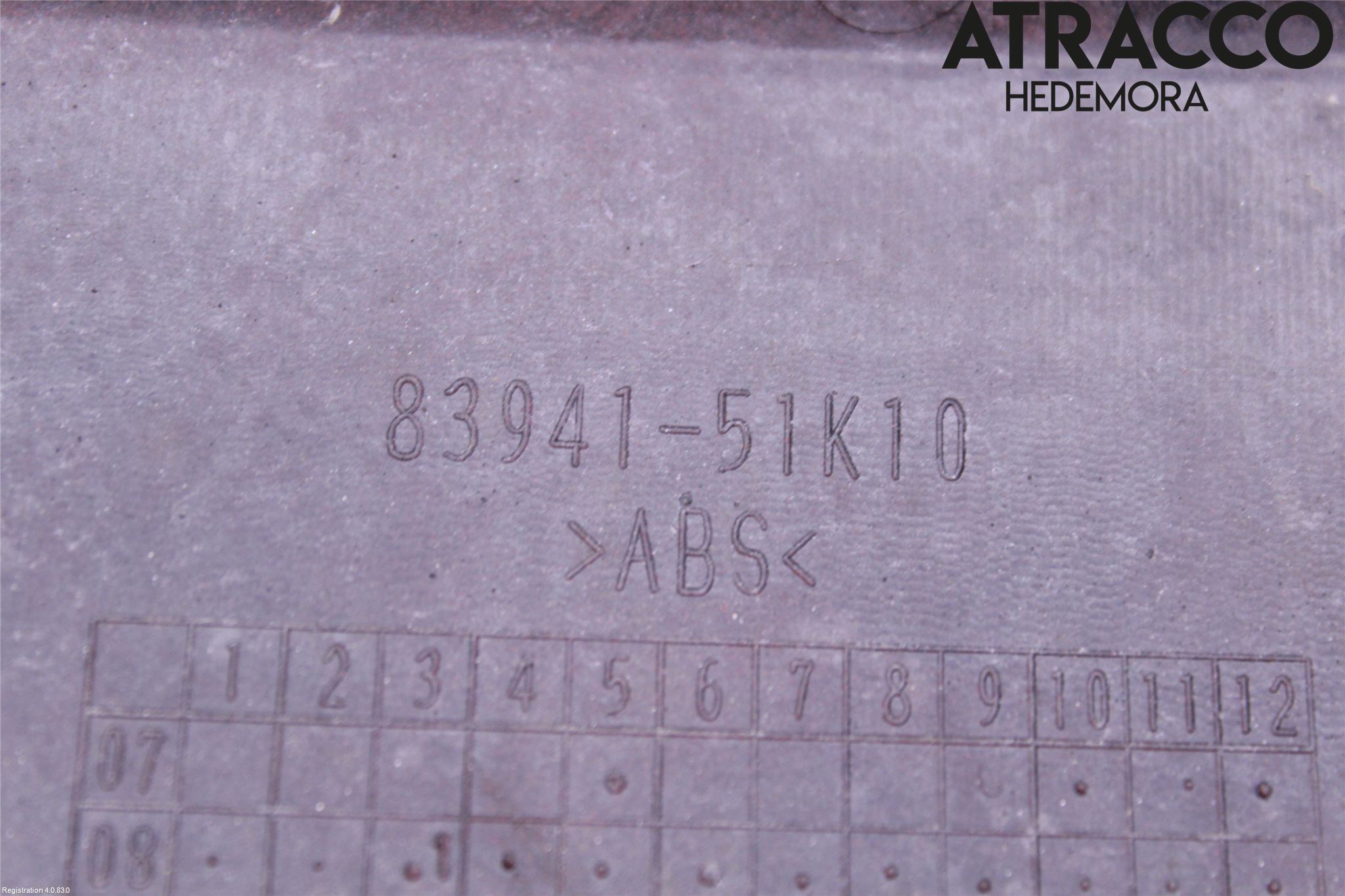 Suzuki SPLASH List Bak-Baklucka