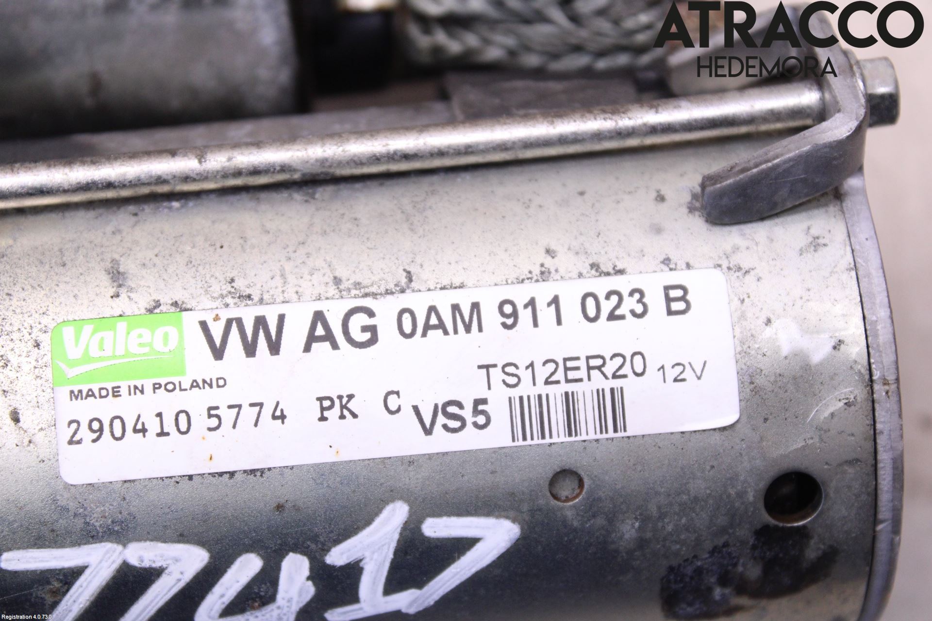 Volkswagen VW POLO 10-17 Startmotor