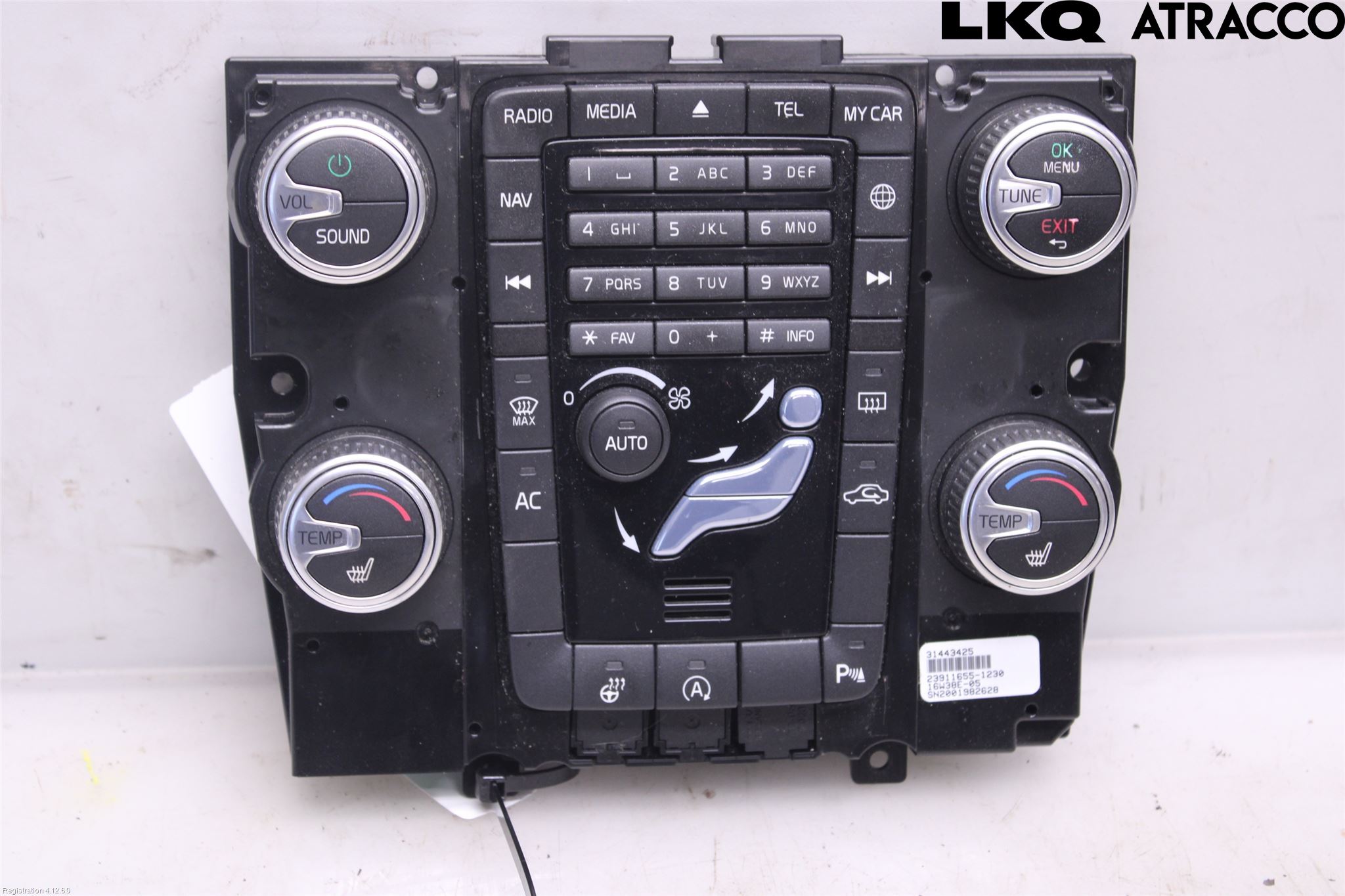 Volvo V60 14-18 Cd Radio - Multimediapanel