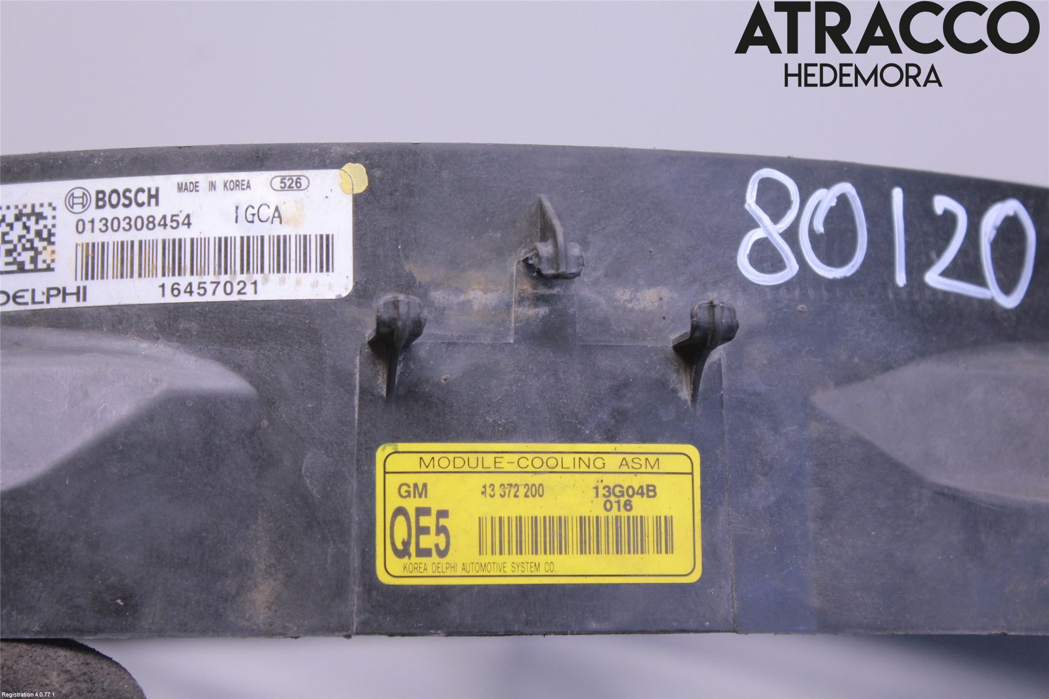 GM CHEVROLET ORLANDO Kylfläkt El