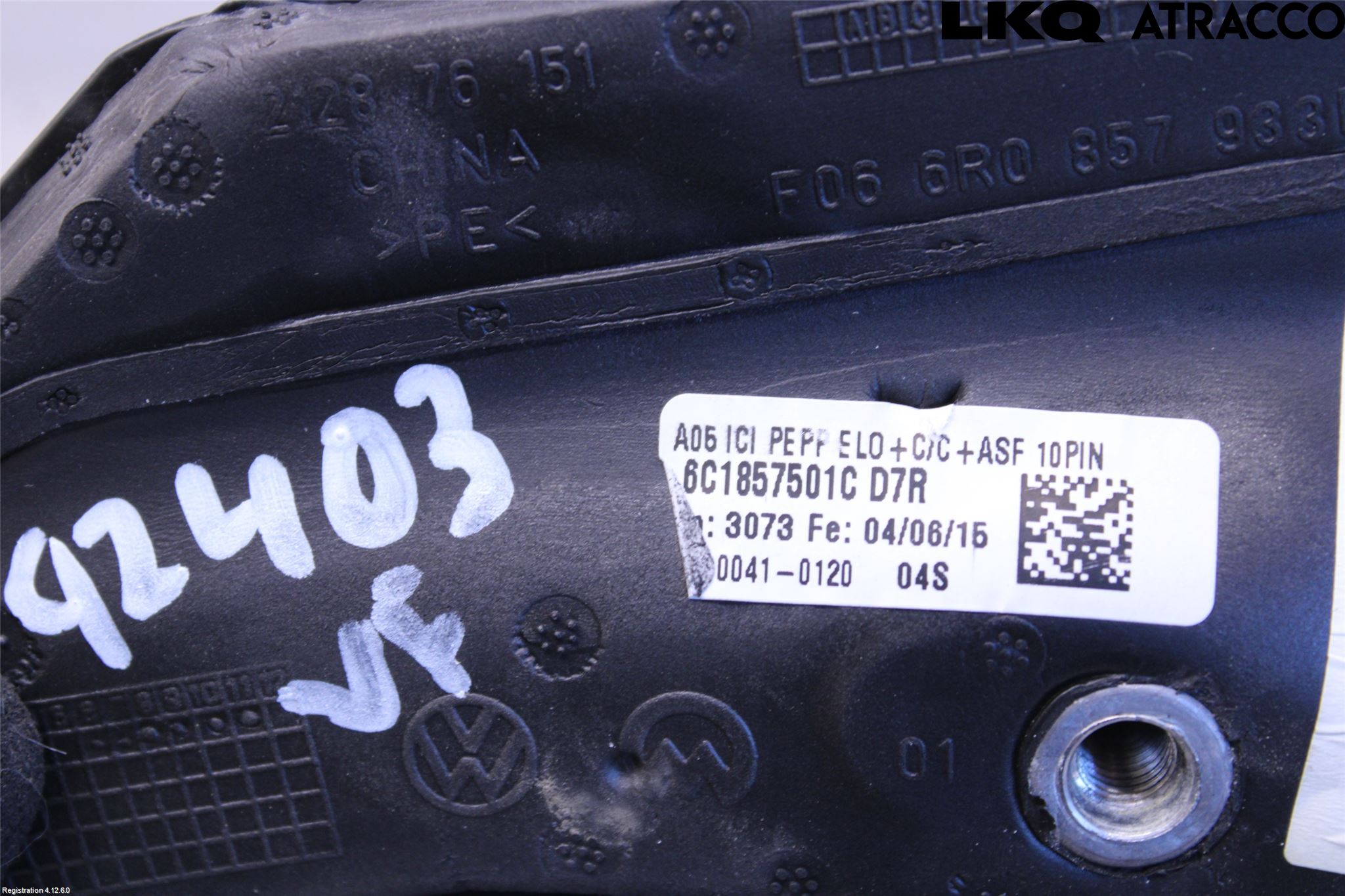 Volkswagen VW POLO 10-17 Spegel Yttre El Vä