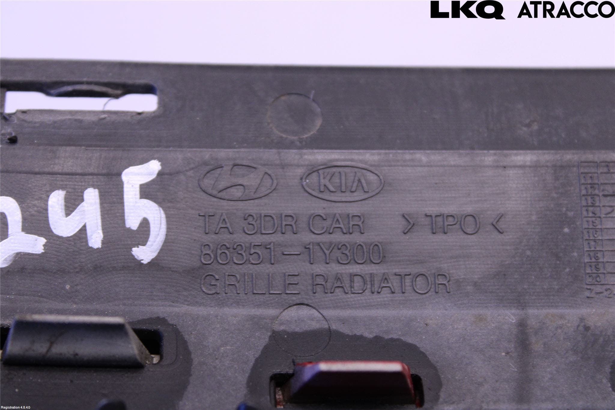 Kia PICANTO 12-17 Grill Komp