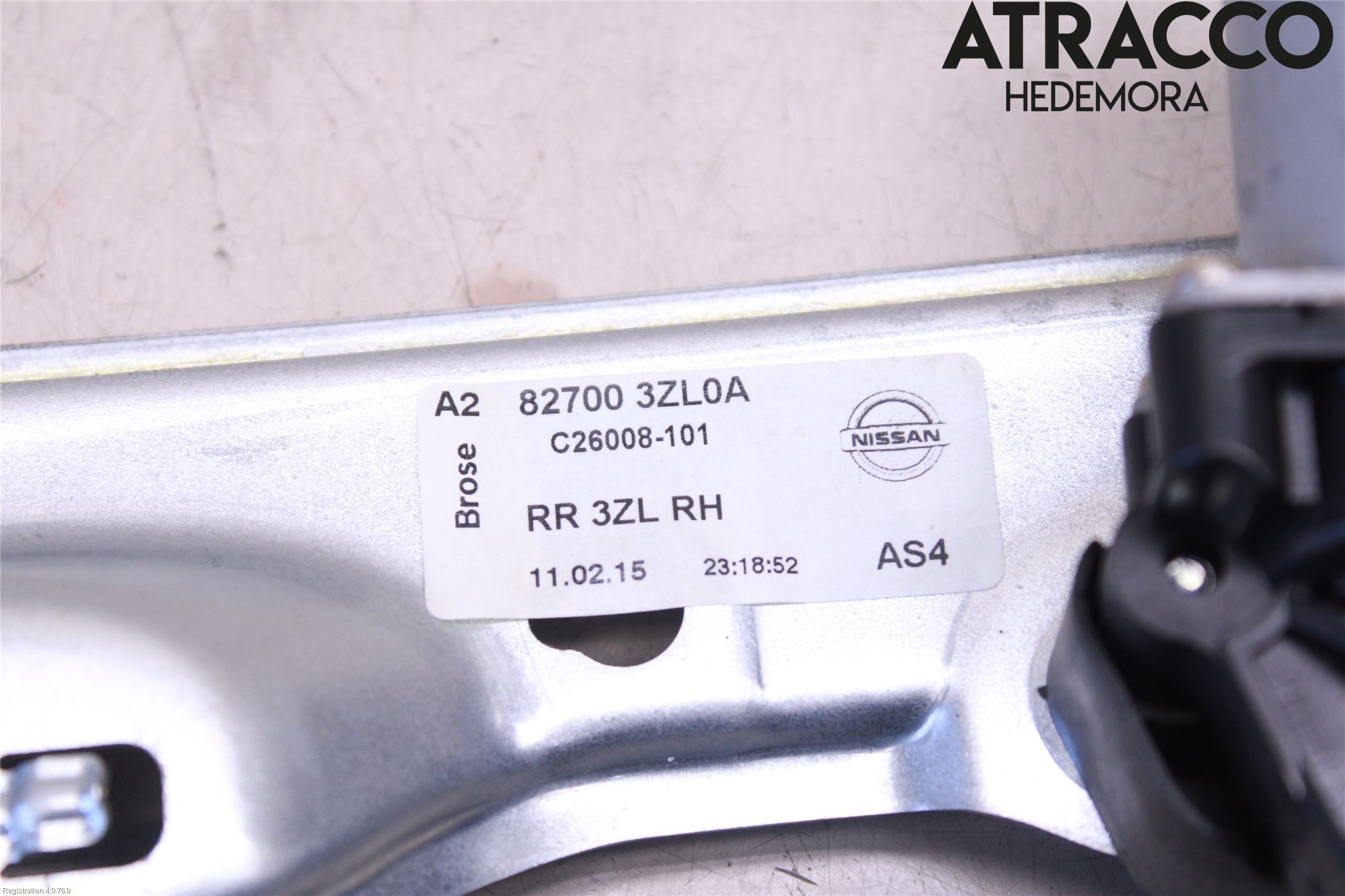 Nissan PULSAR Fönsterhiss El Kompl