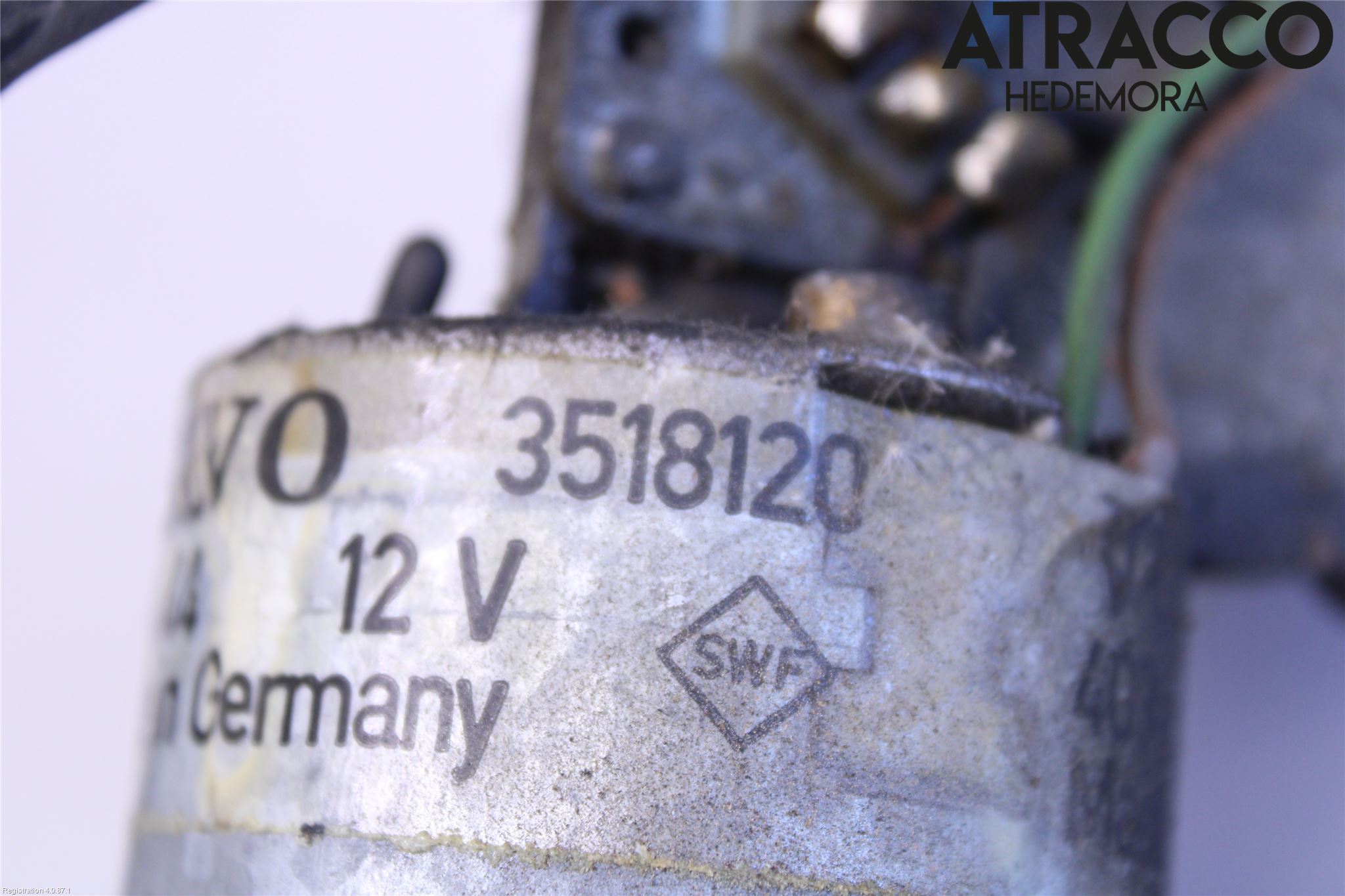 Volvo 940 91-98 Torkarmotor Vindruta