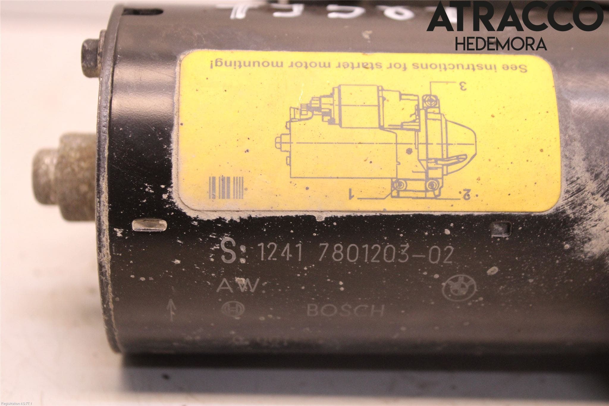 BMW 3 E90/91 SED/TOU 05-12 Startmotor