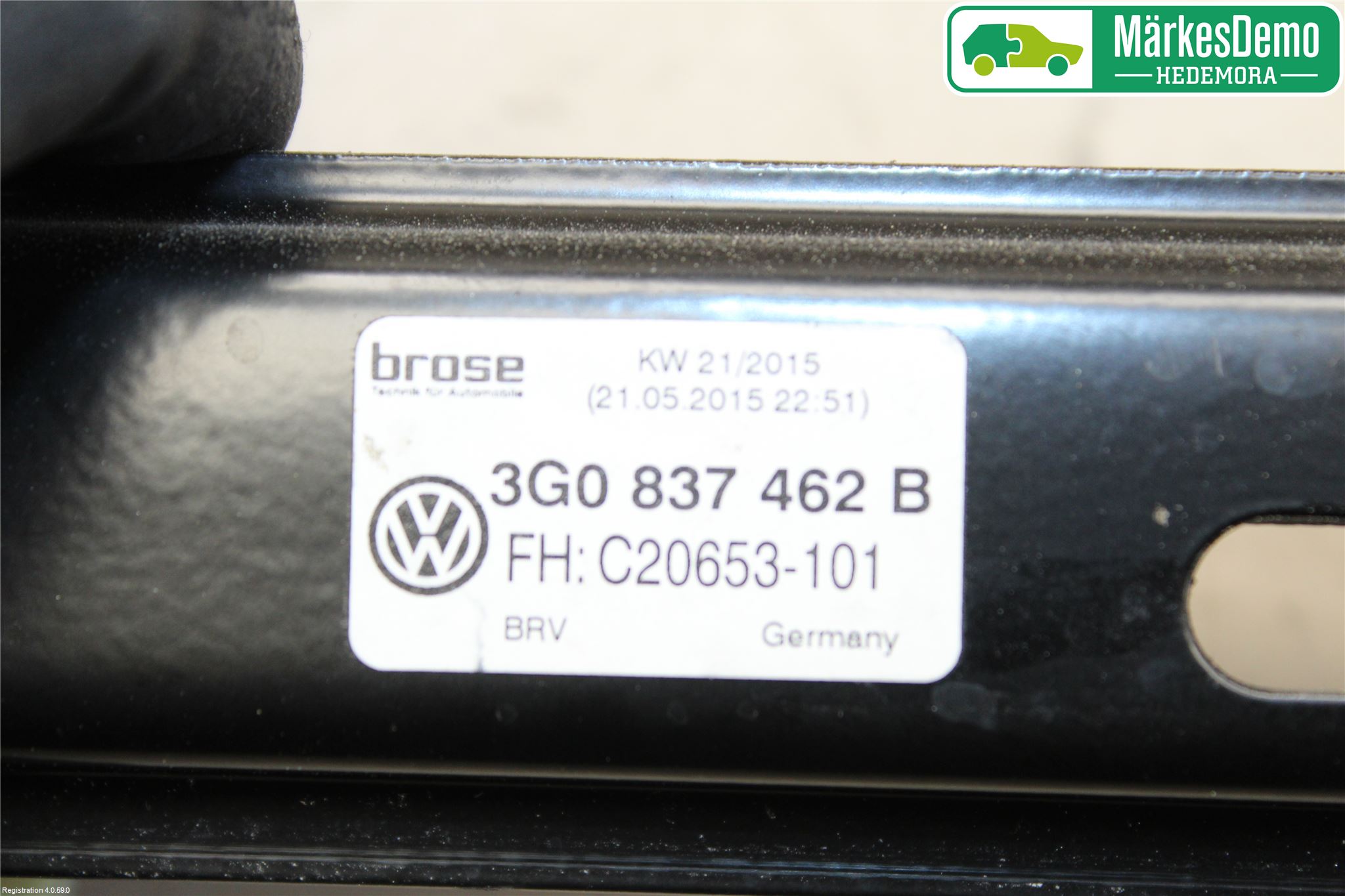 Volkswagen VW PASSAT 15-19 Fönsterhiss El Kompl