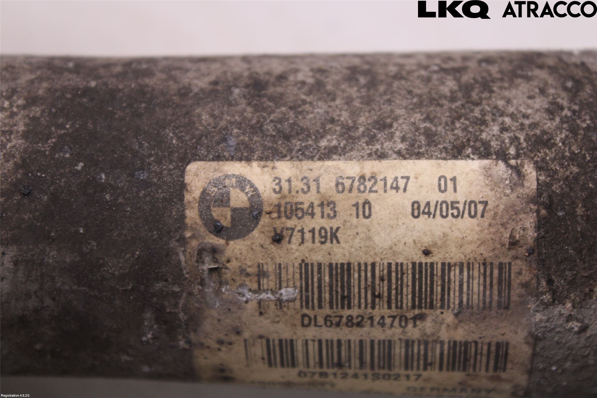 BMW 7 E65/66    00-08 Fjäderben Fram Vänster