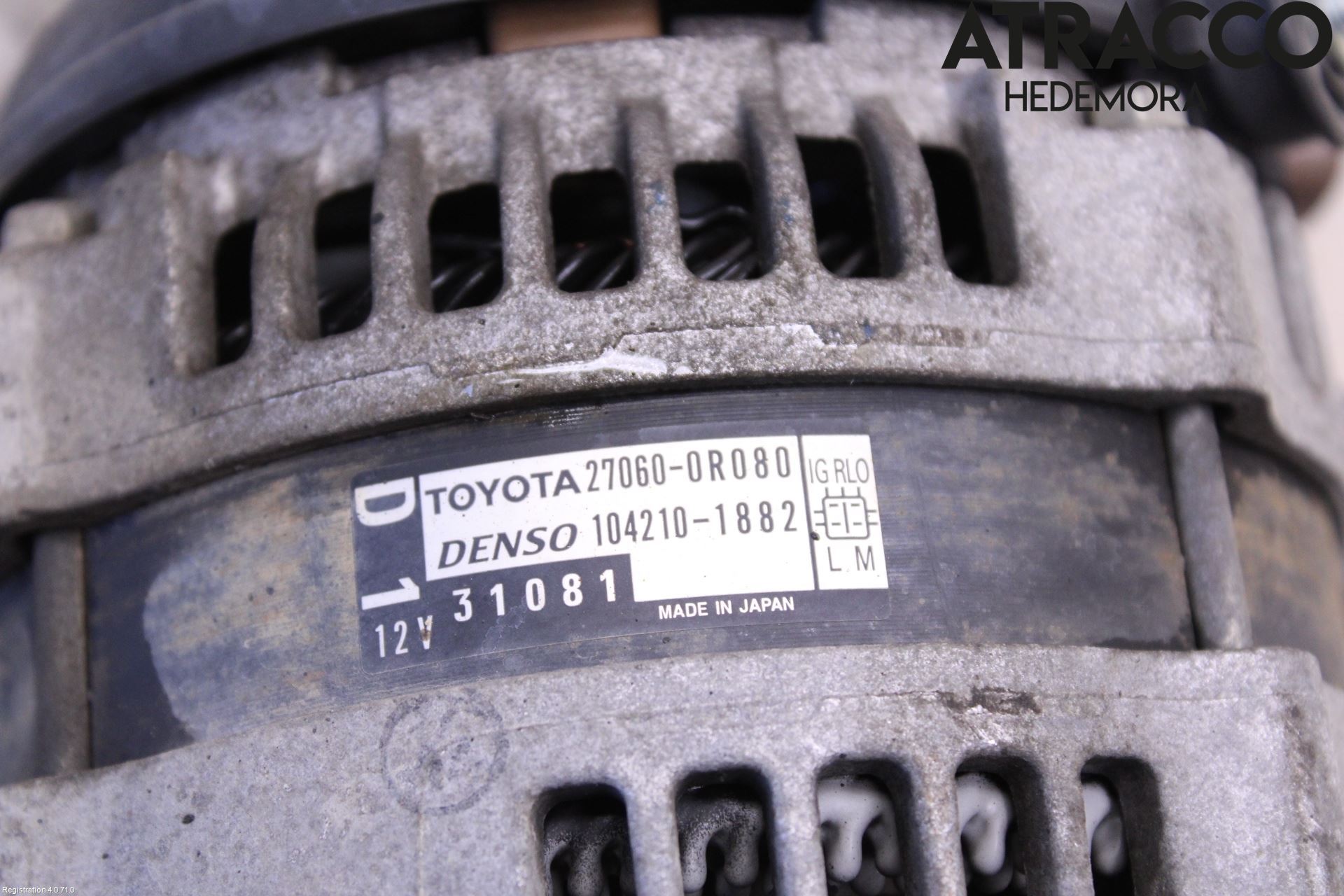 Toyota VERSO 09-18 Generator