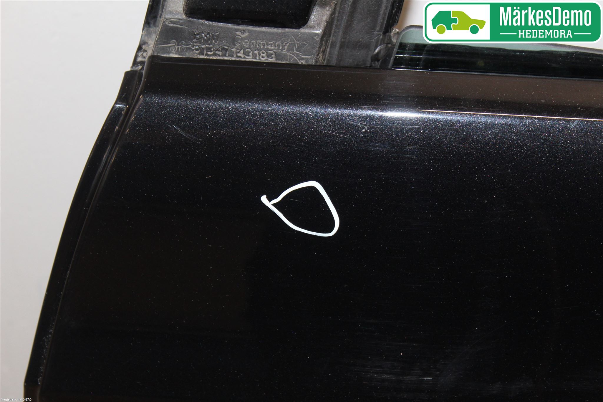 BMW 3 E90/91 SED/TOU 05-12 Dörr Bak Vänster