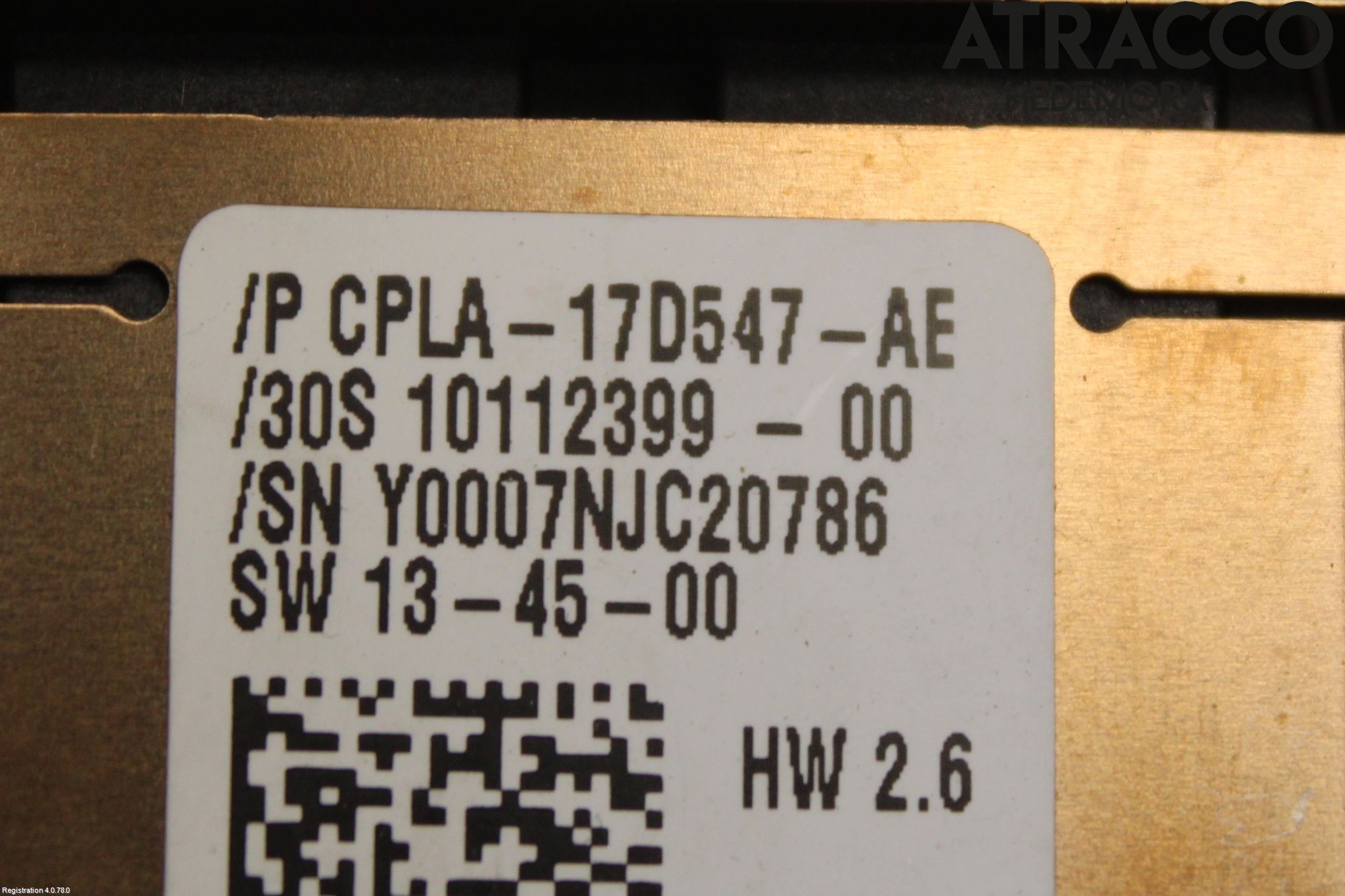 Landrover RANGE ROVER SPORT (L494) 14-22 Regnsensor