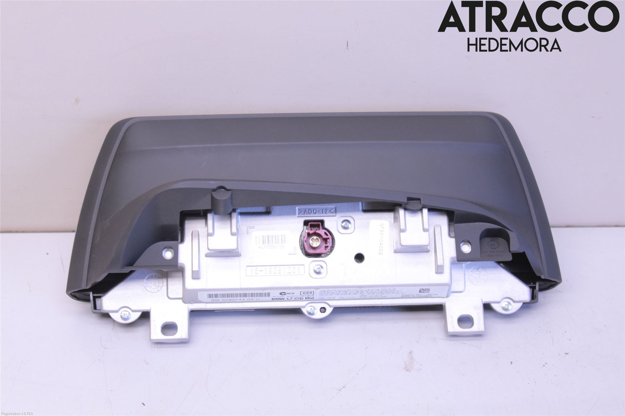 BMW 1 F20/F21 11-19 Cd Radio - Multimediapanel