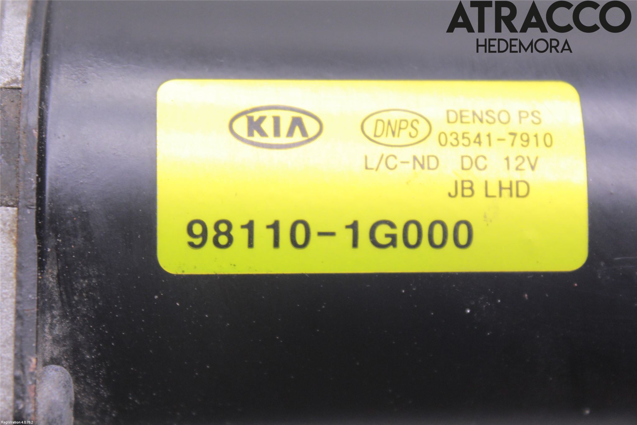 Kia RIO 06-11 Torkarmotor Vindruta