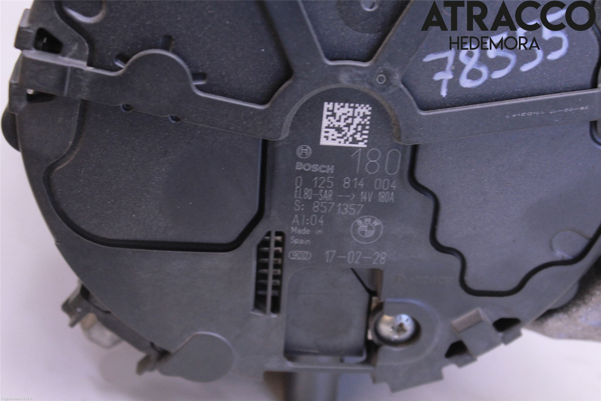 BMW 5 G30/G31/F90 17-23 Generator