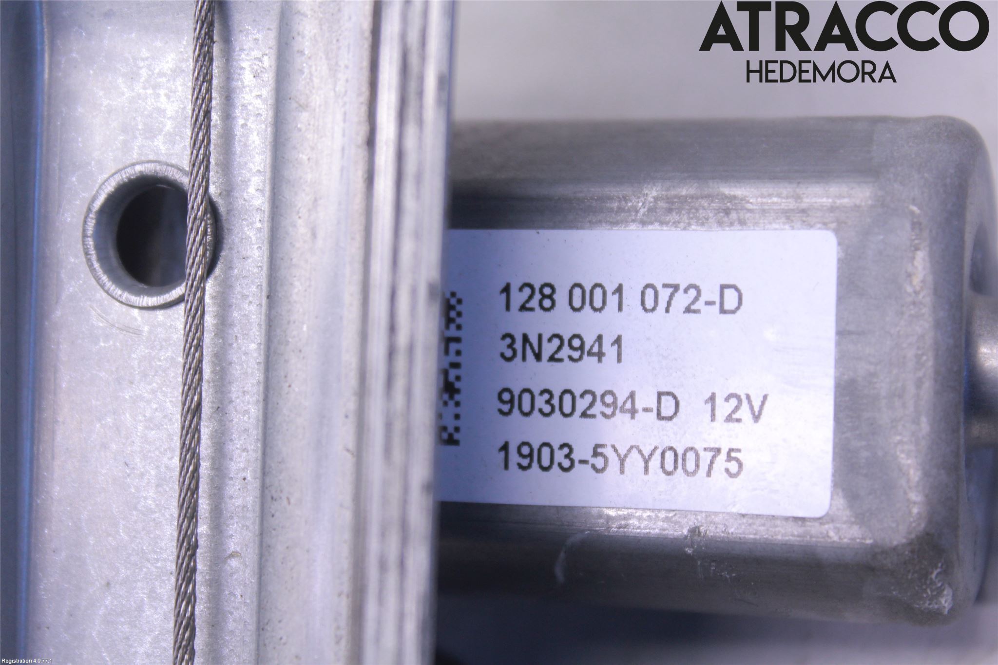 Renault ZOE/E-TECH 13- Fönsterhiss El Kompl