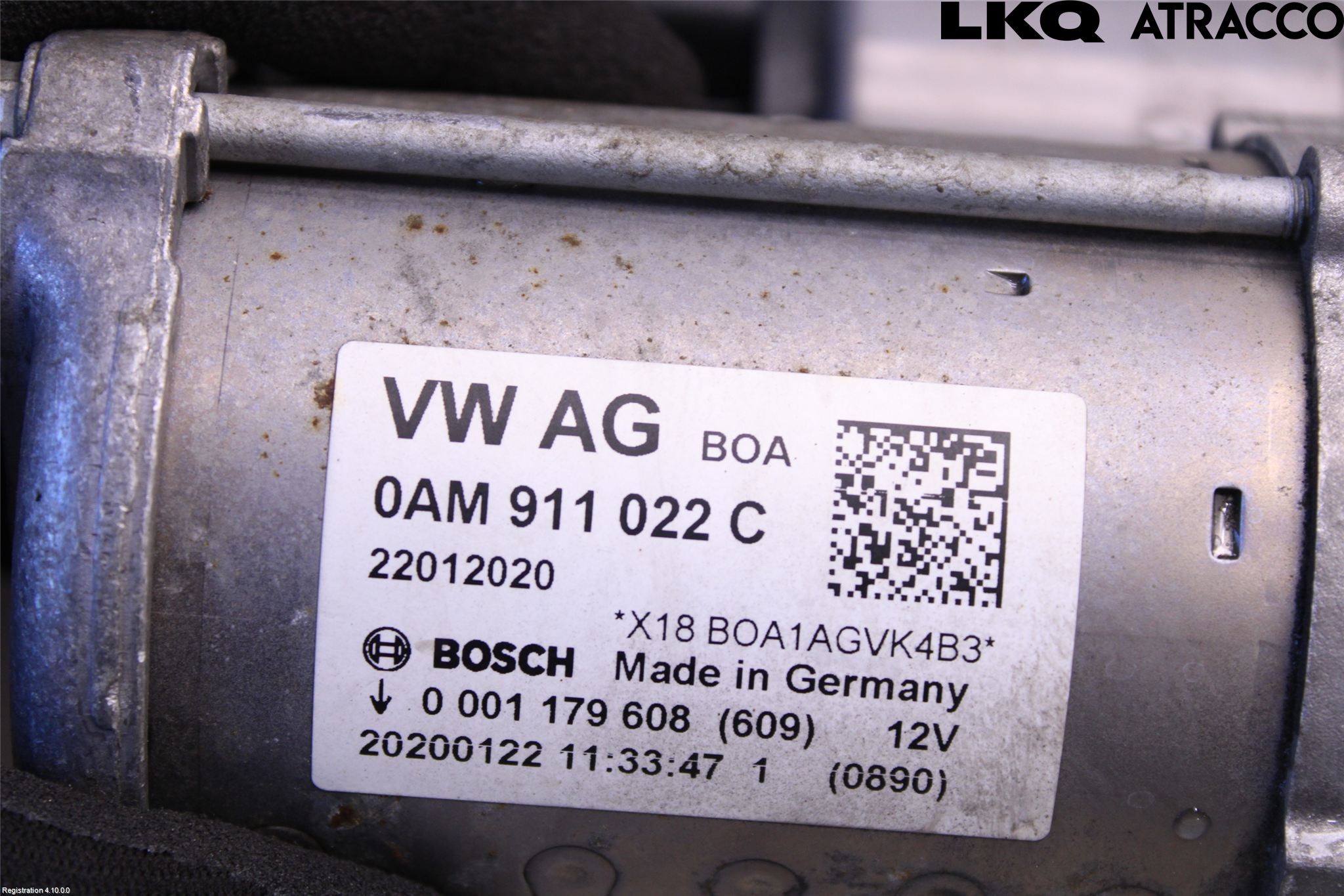 Audi A3/S3 8V 13-20 Startmotor