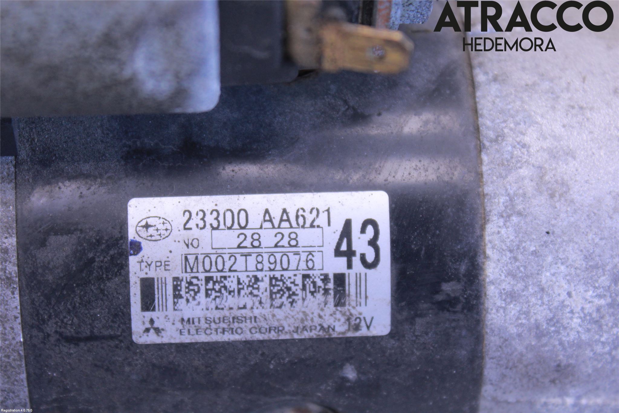 Subaru XV 12-17 Startmotor Diesel