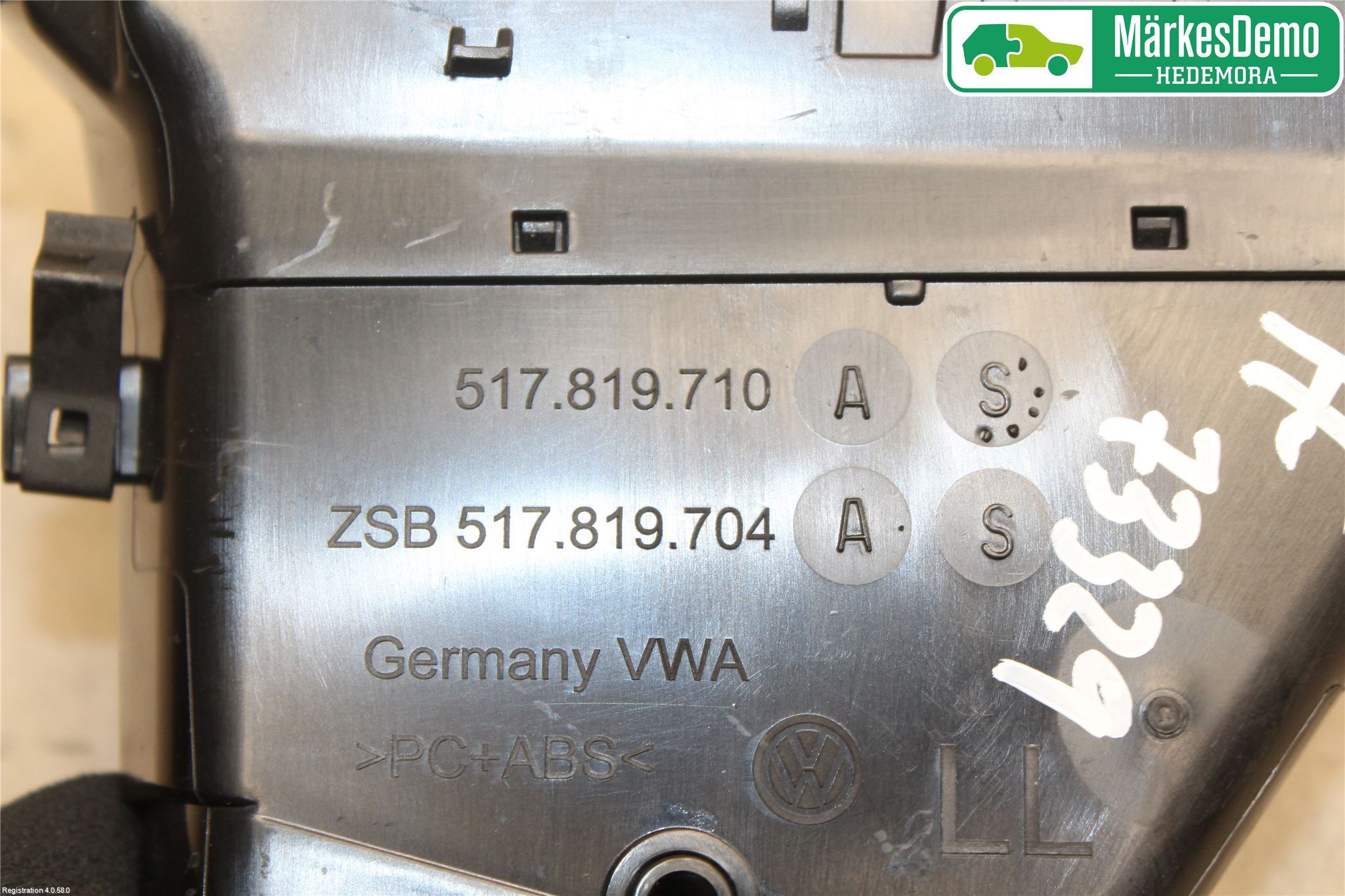 Volkswagen VW GOLF SPORTSVAN 15-20 Defrosterkanal-Munstycke