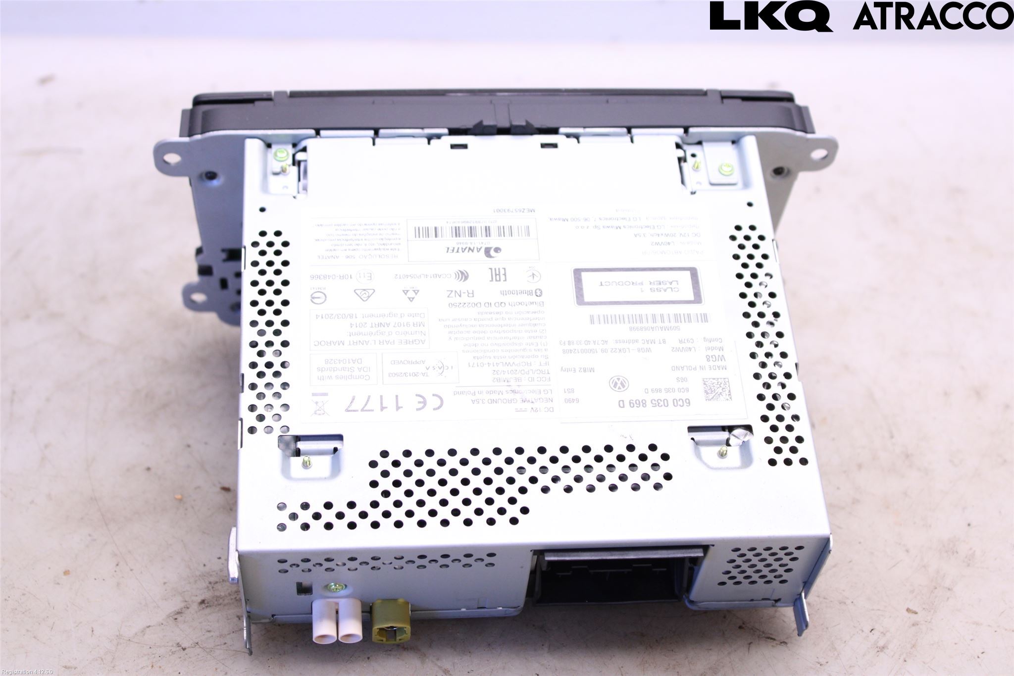Volkswagen VW POLO 10-17 Cd Radio - Multimediapanel