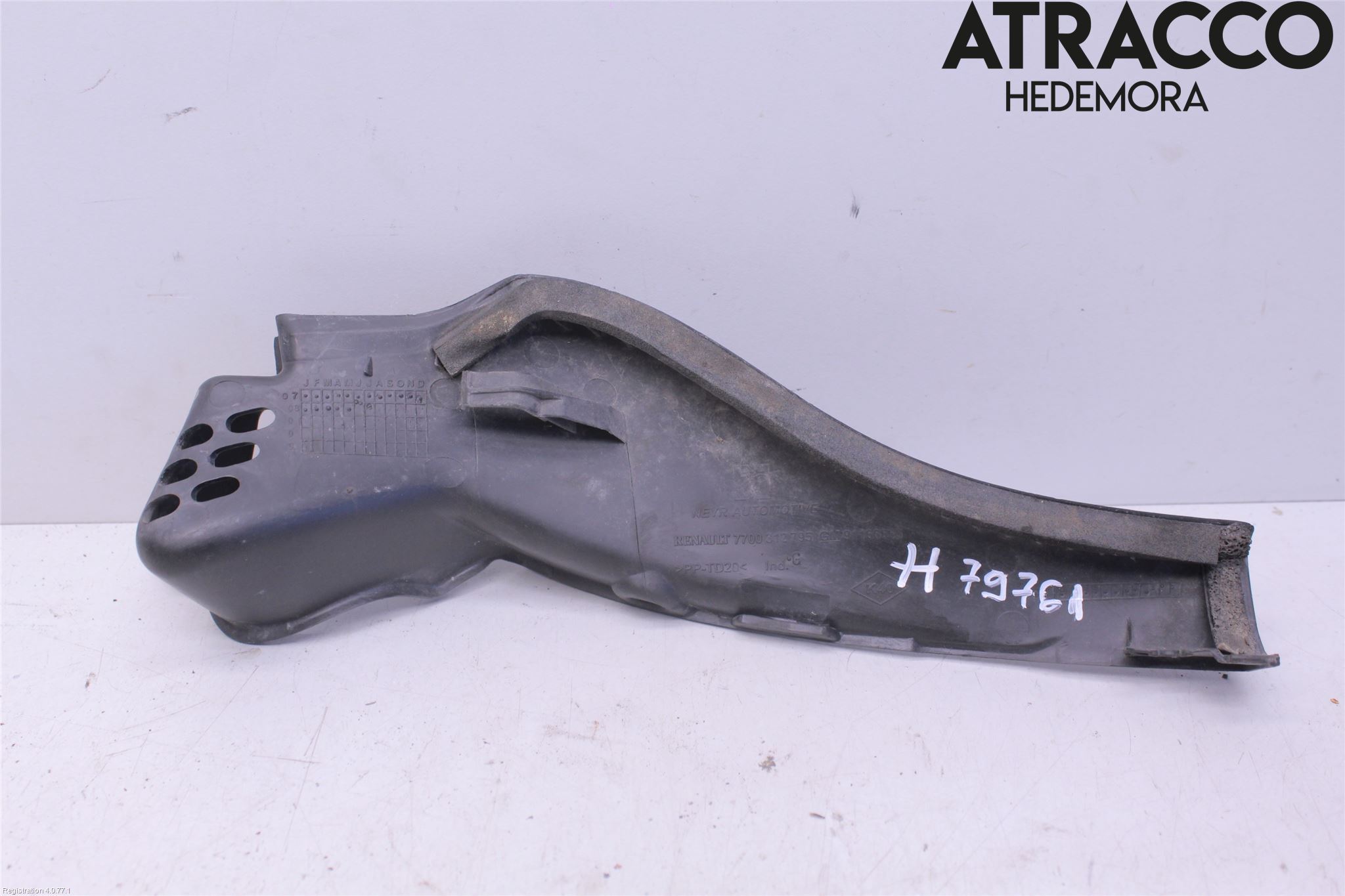 Renault TRAFIC   02-14 Torpedplåt-Torpedplast