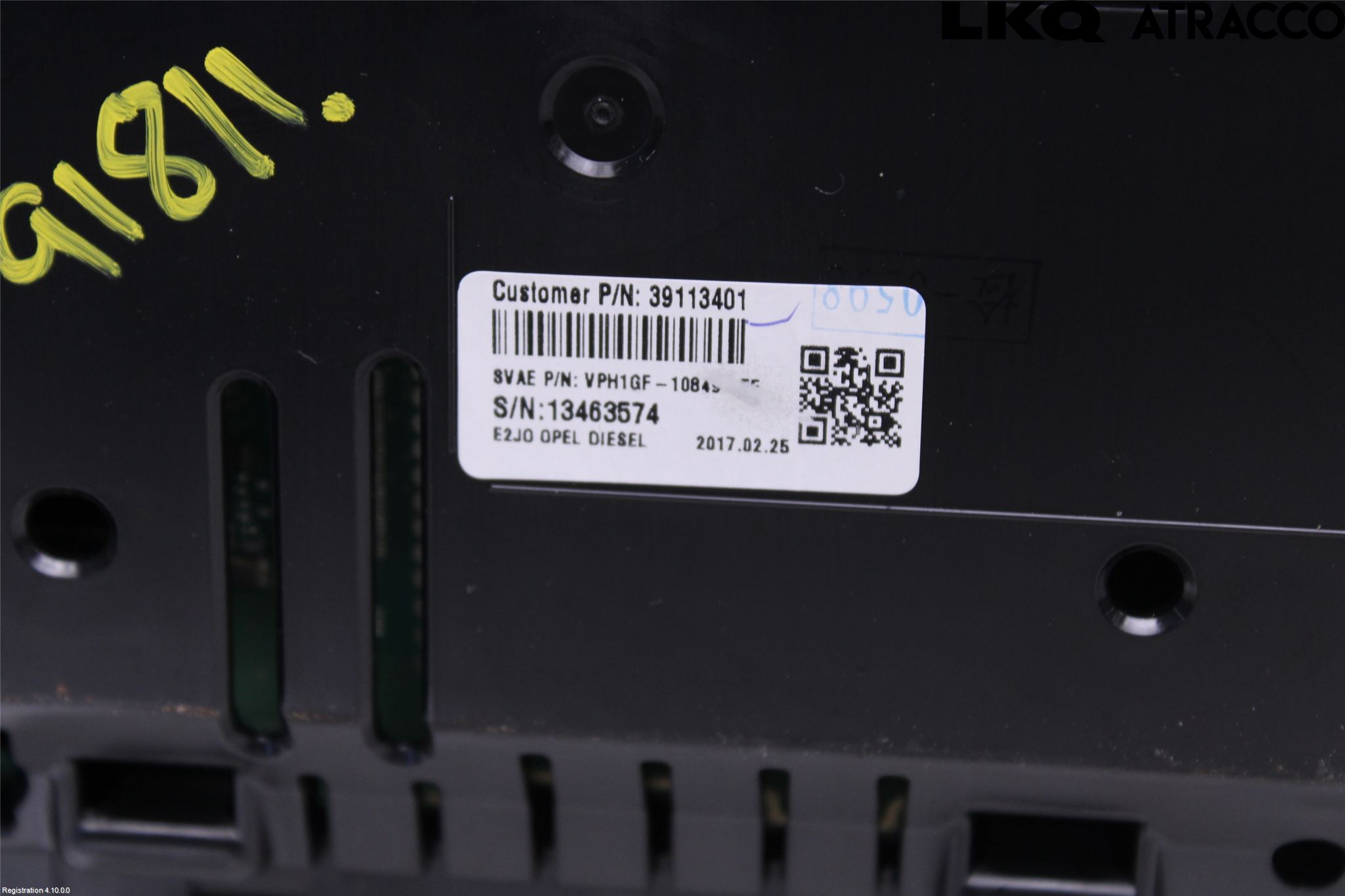 Opel INSIGNIA 17- Instrument Komb