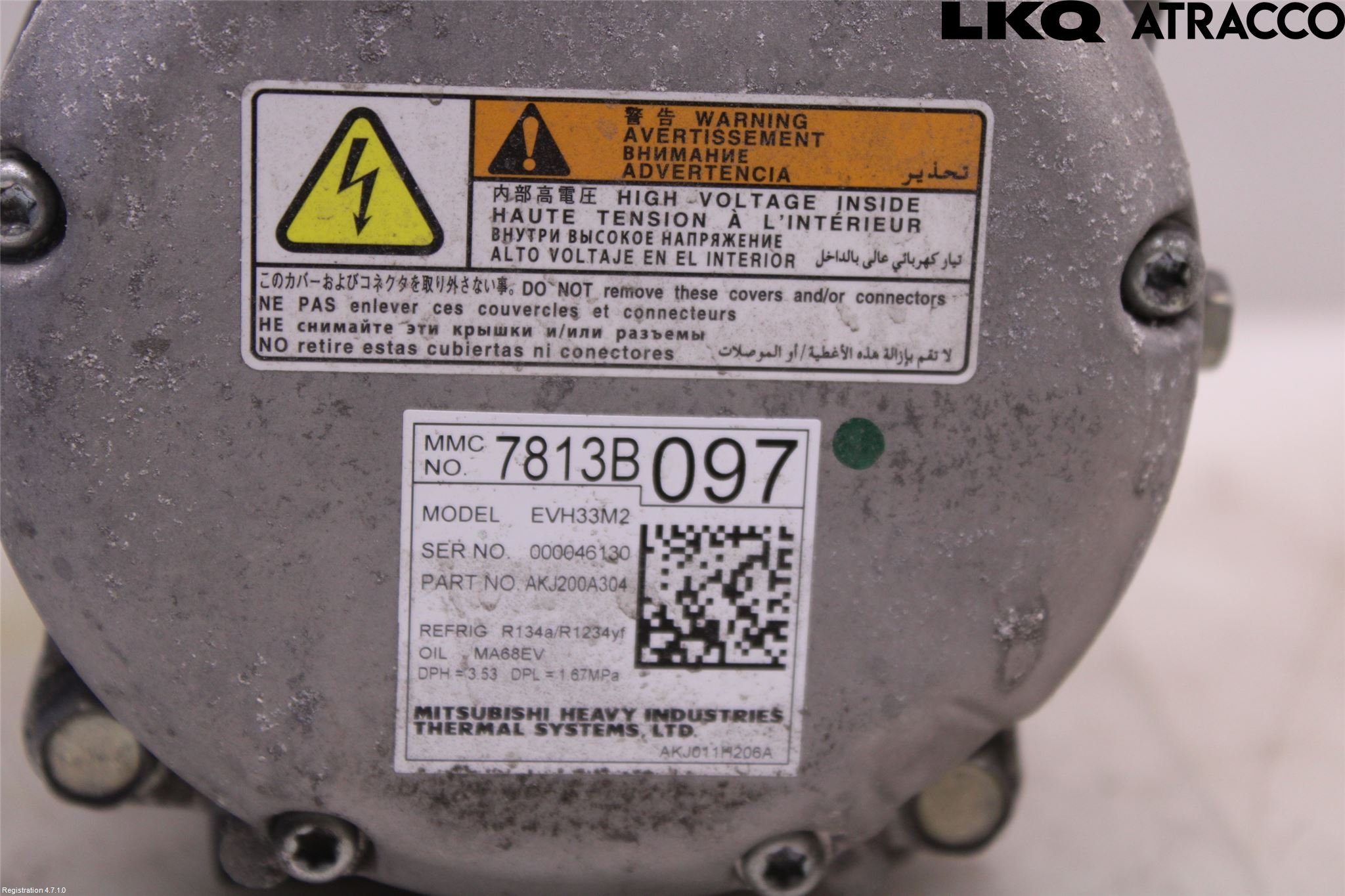 Mitsubishi OUTLANDER 13-21 Ac Kompressor