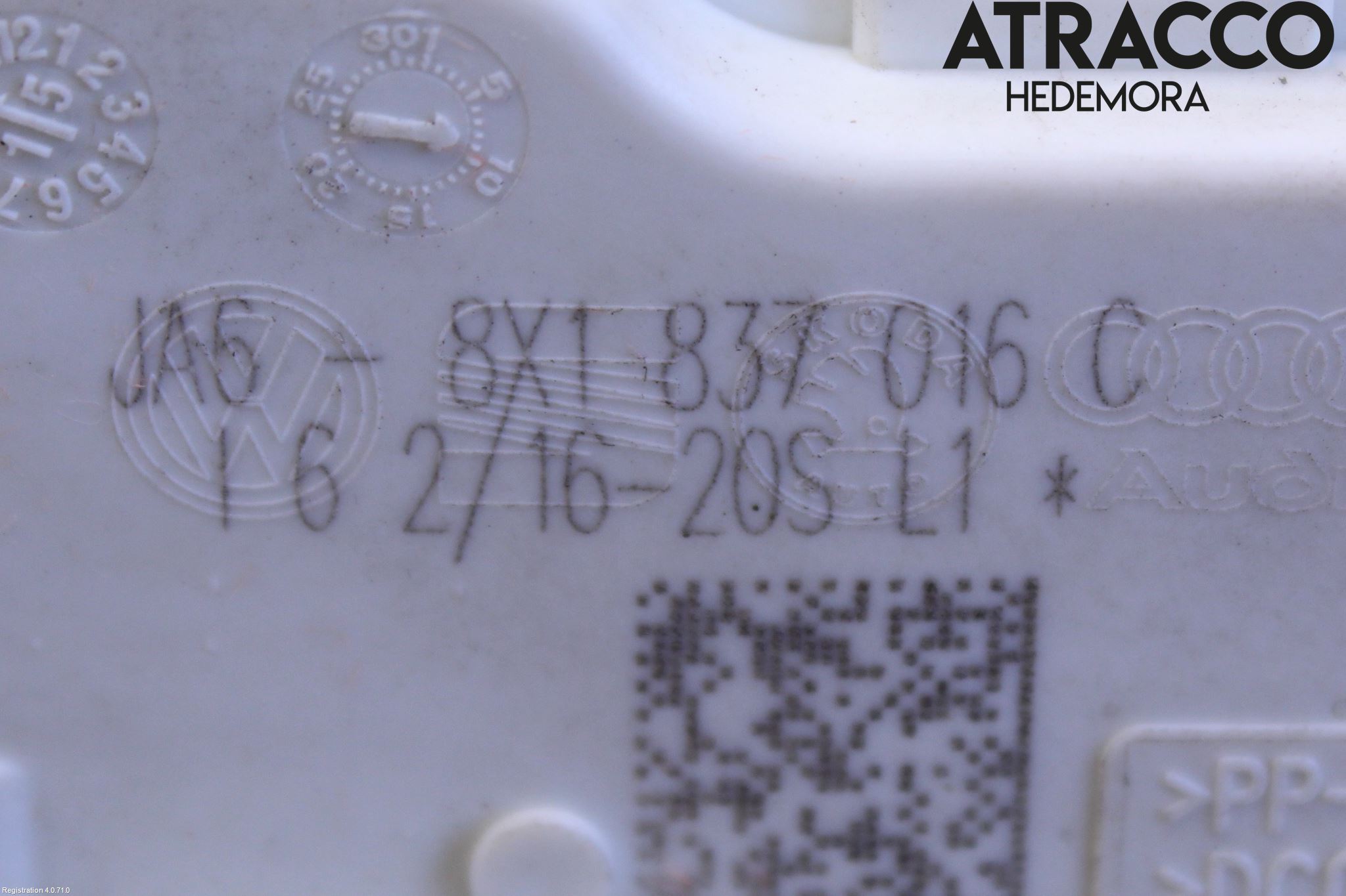 Audi A4/S4 B9 16-19 Låskista-Dörrlås