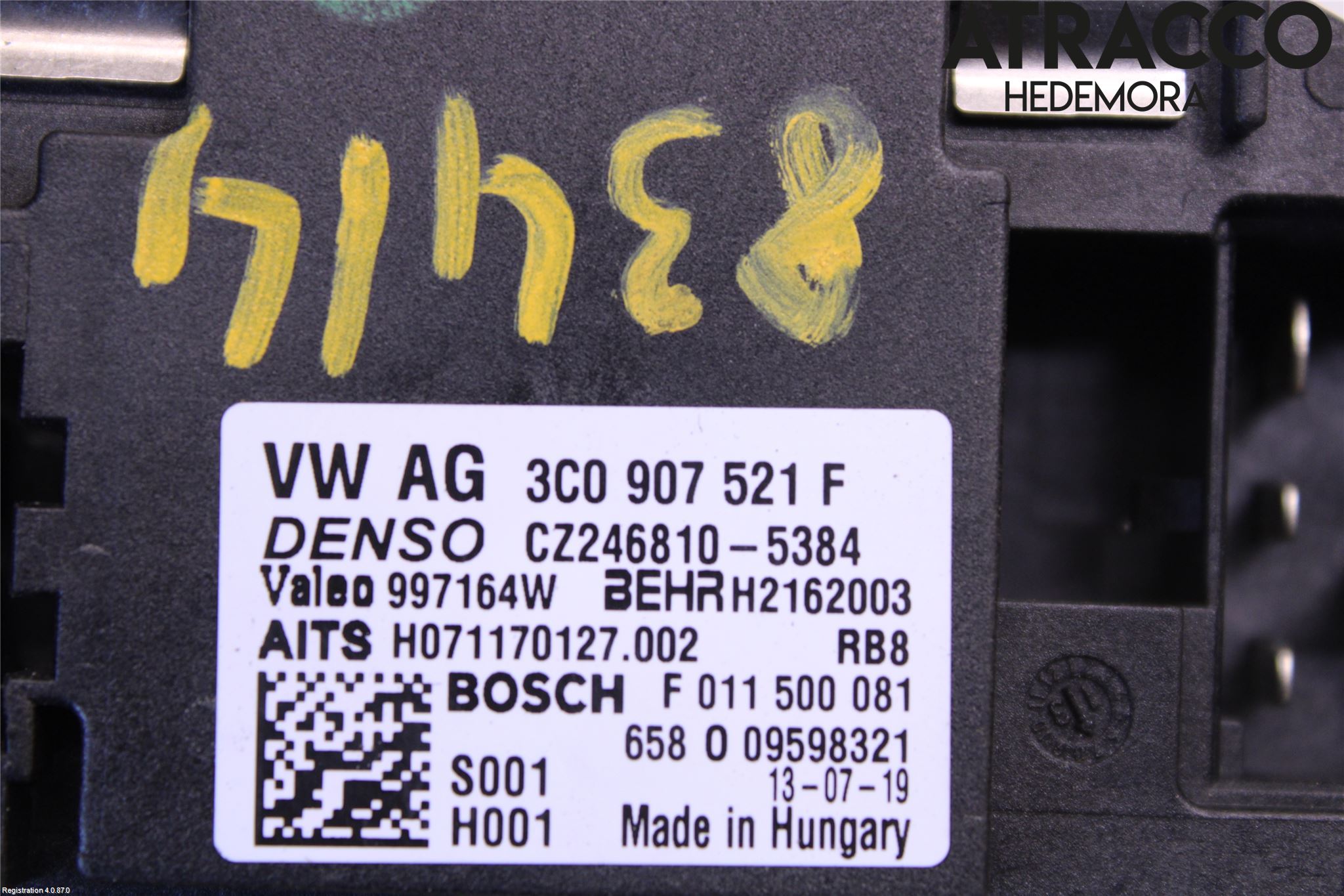 Seat ALHAMBRA 11- Värmefläktsmotstånd