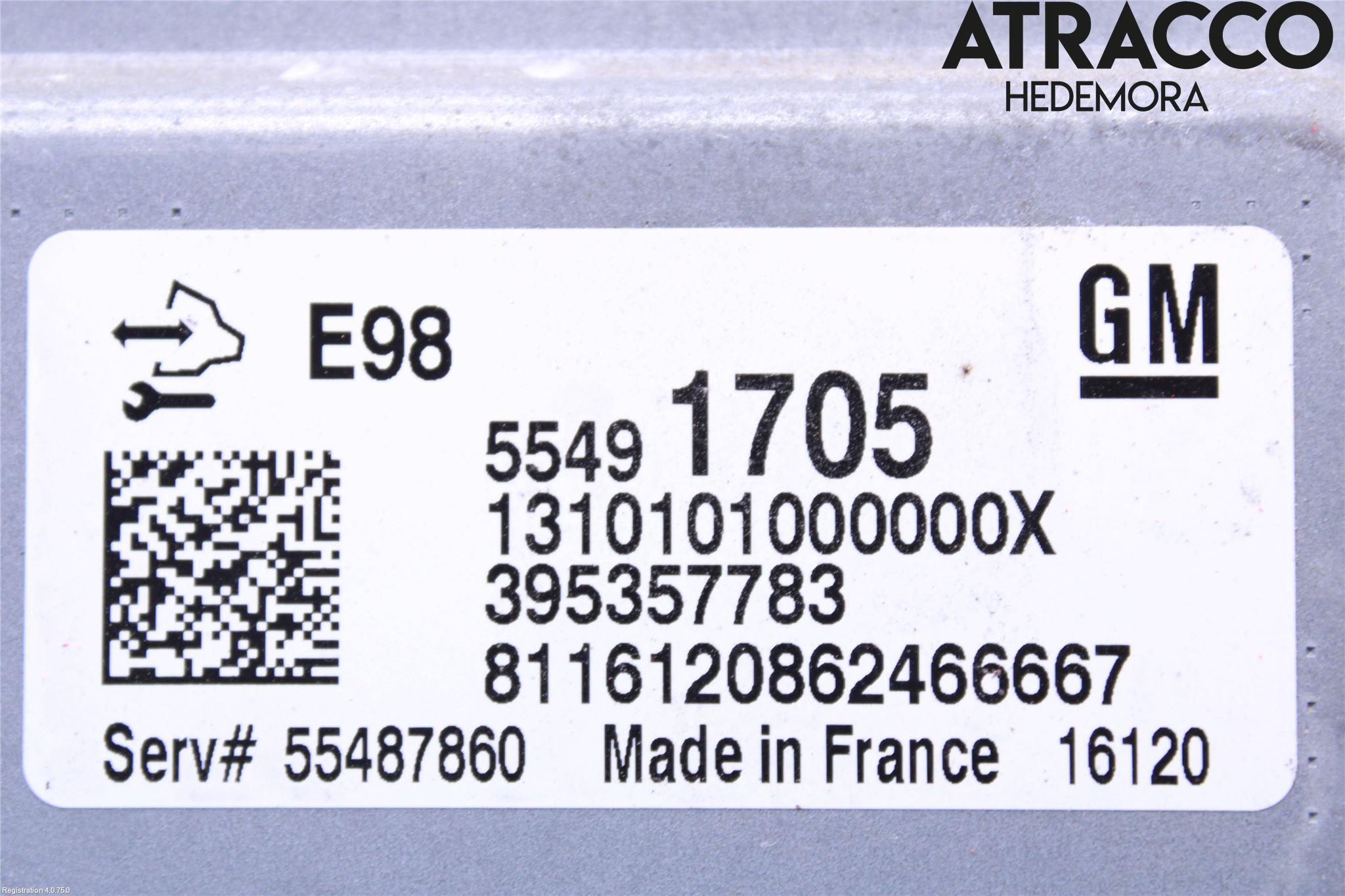 Opel INSIGNIA 09-16 Styrenhet Inspump Diesel