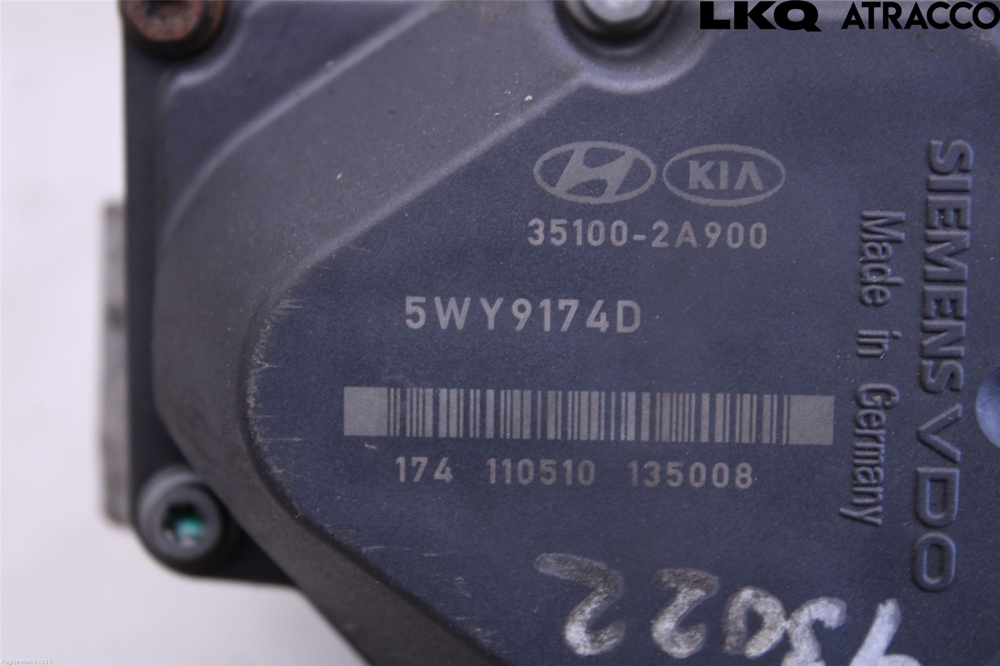 Hyundai i40 08-15 Injspjällhus