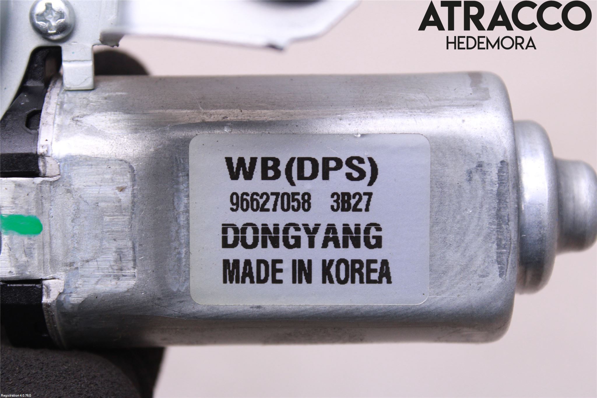 Chevrolet CAPTIVA Torkarmotor Baklucka