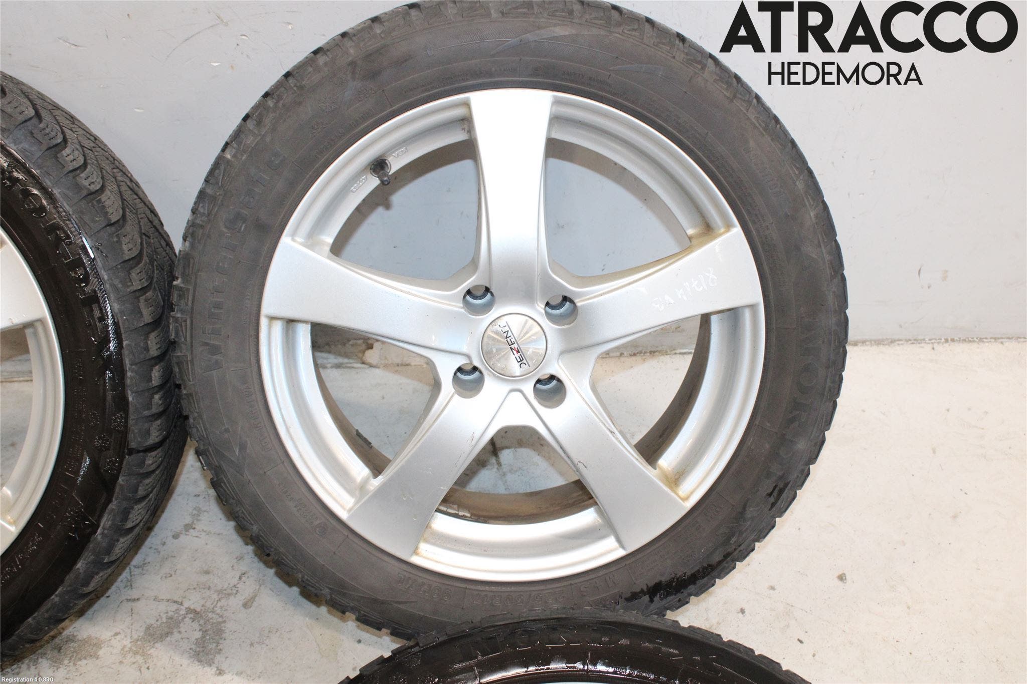Citroen C4 PICASSO 06-13 Vinterdäck Alumfälg 4St