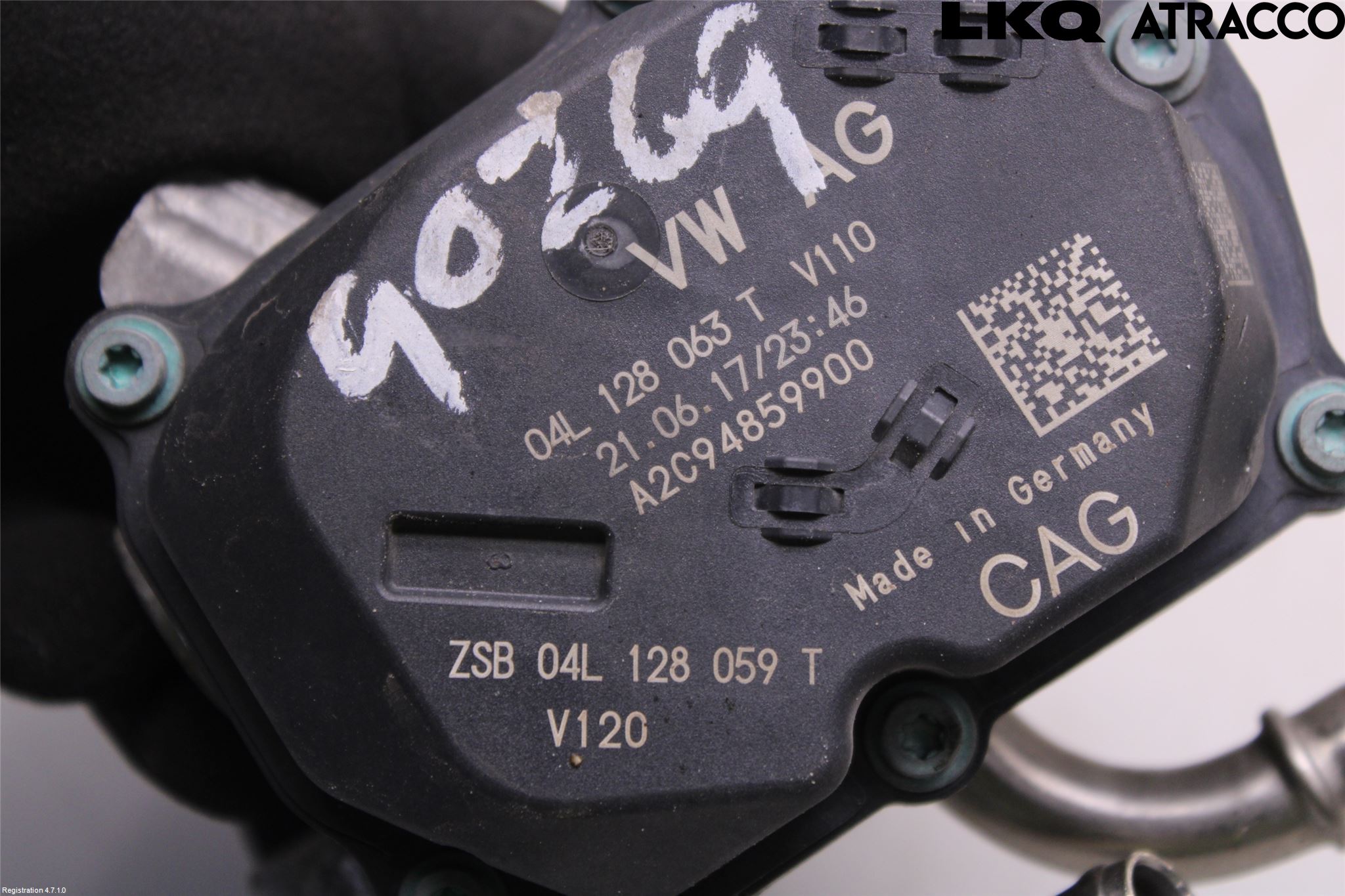 Audi A4/S4 B9 16-19 Injspjällhus