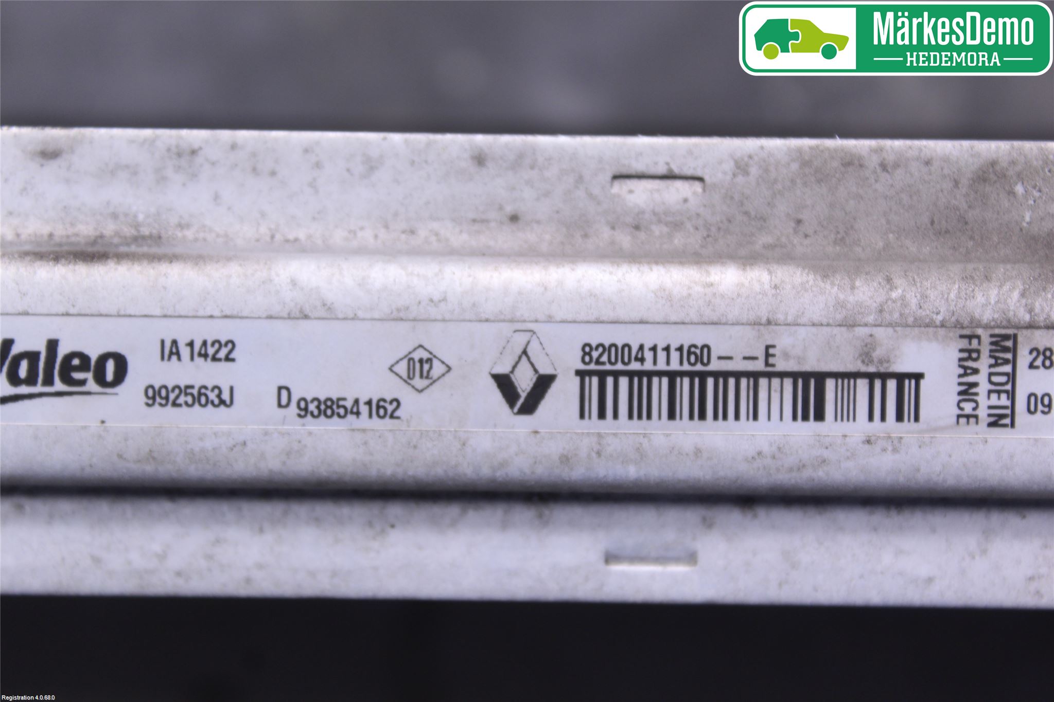 Nissan PRIMASTAR Laddluft-Intercooler Kyl